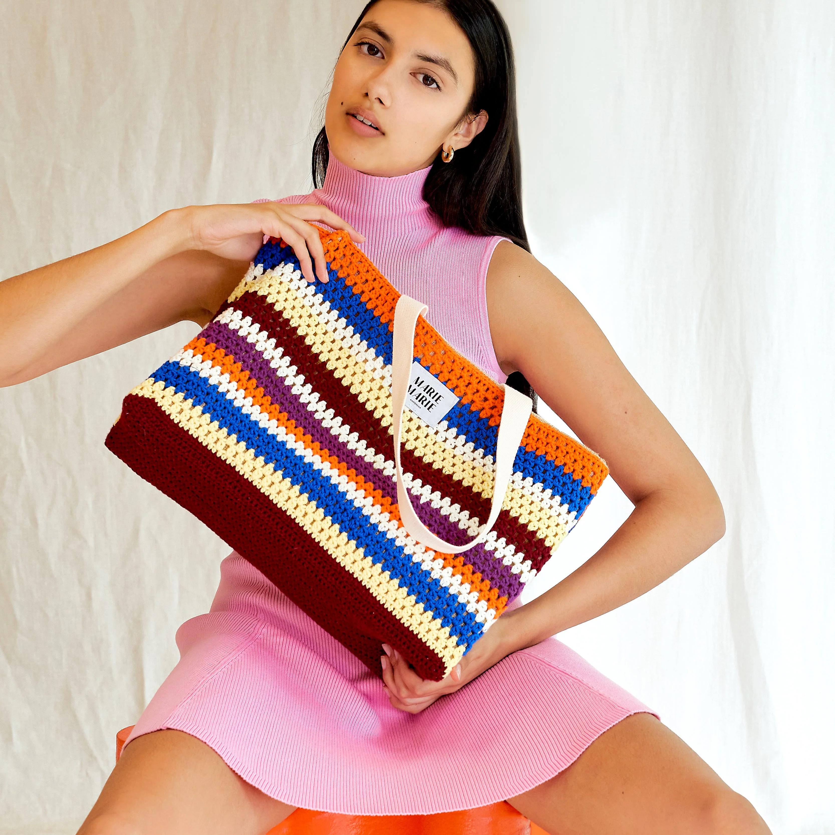 Mayo Crochet Shopper