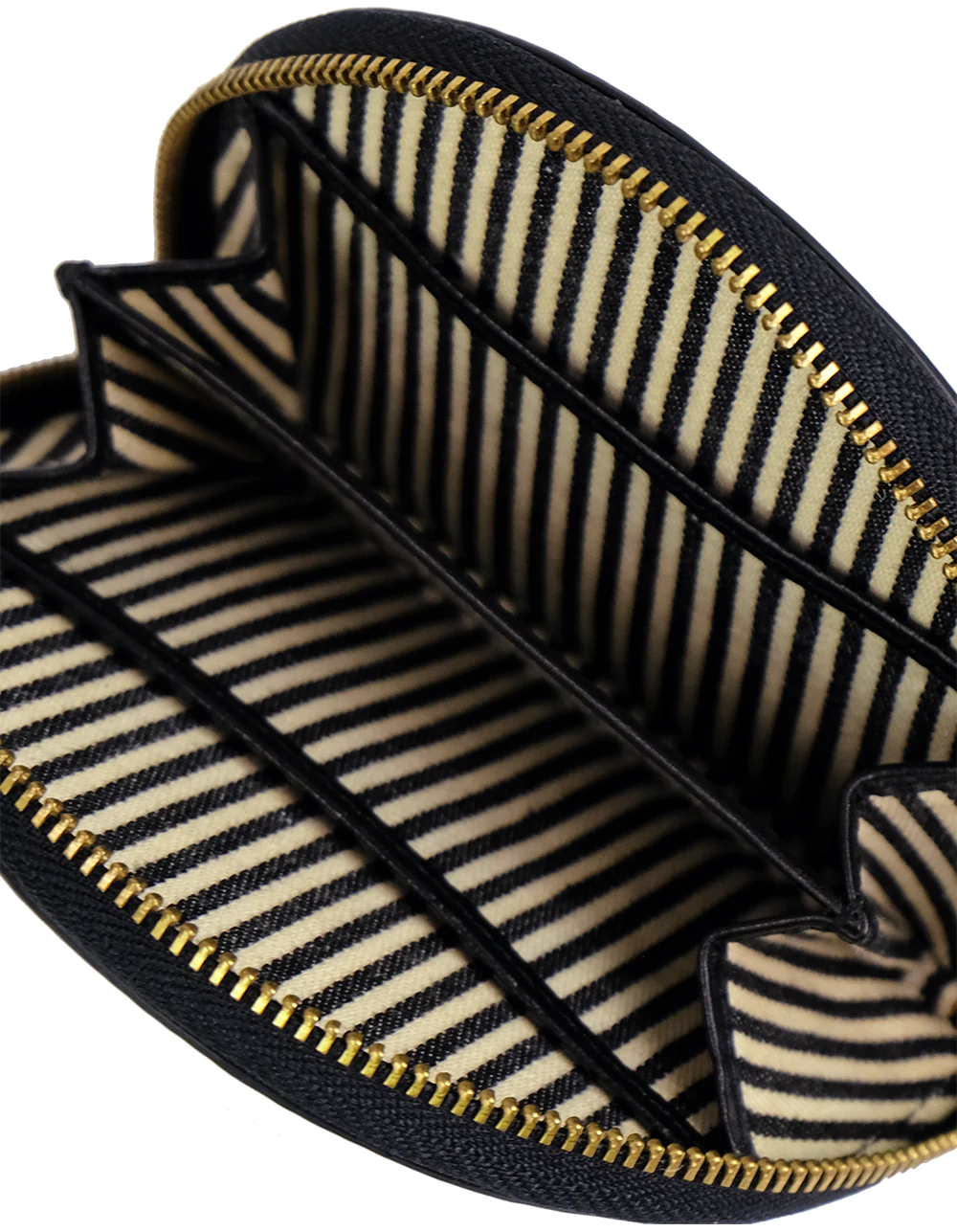 Laura Coin Purse Classic Croco Black