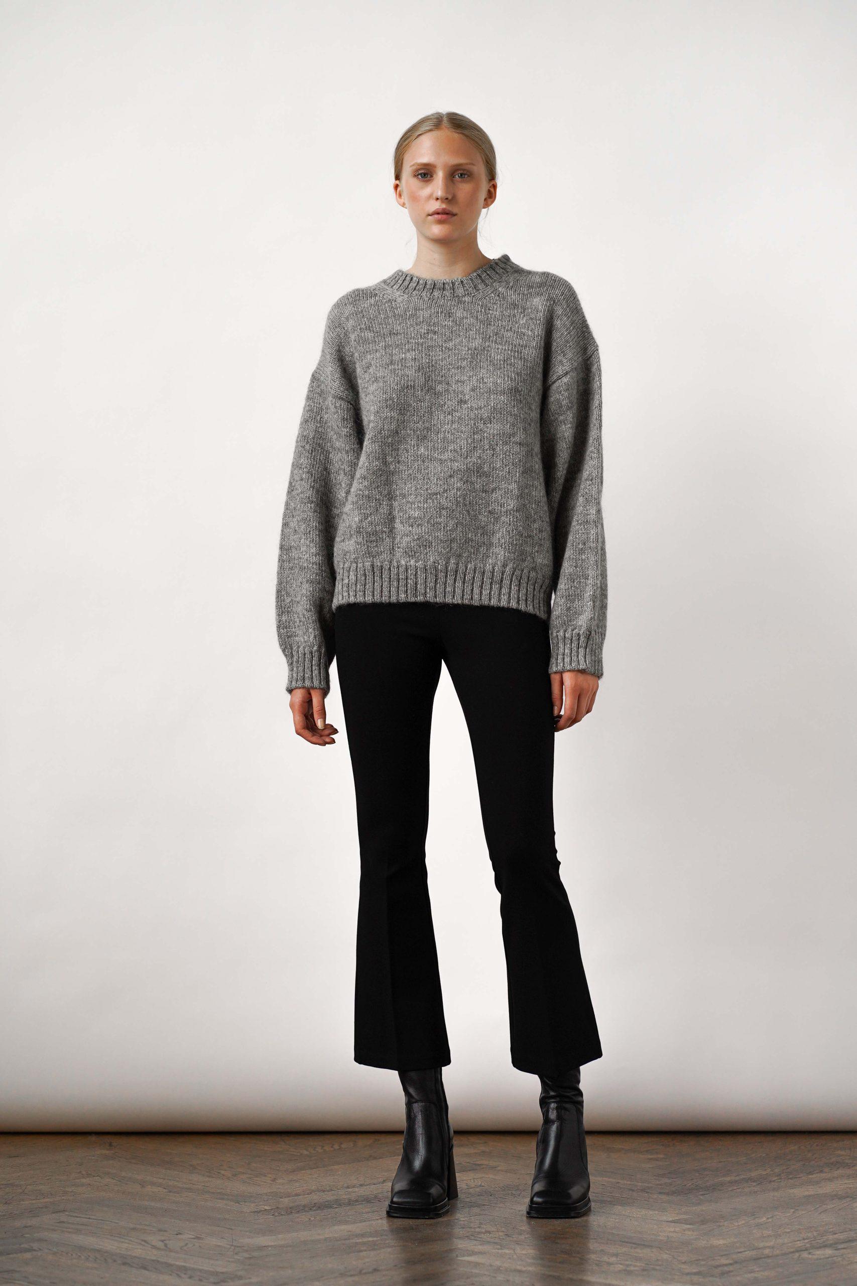 Ire Knitted Sweater Grey