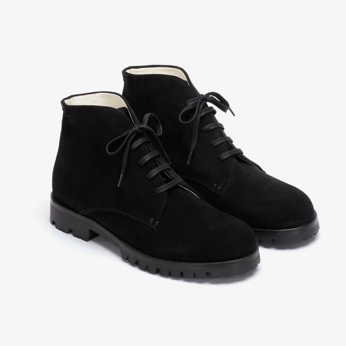 Men Ola Vibram Boot Suede Black