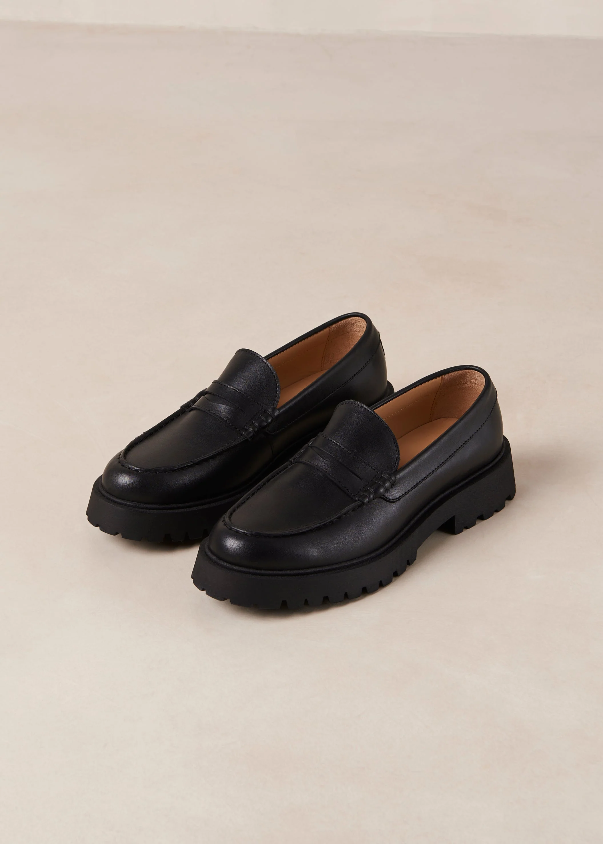 Dexter Leather Loafers Black