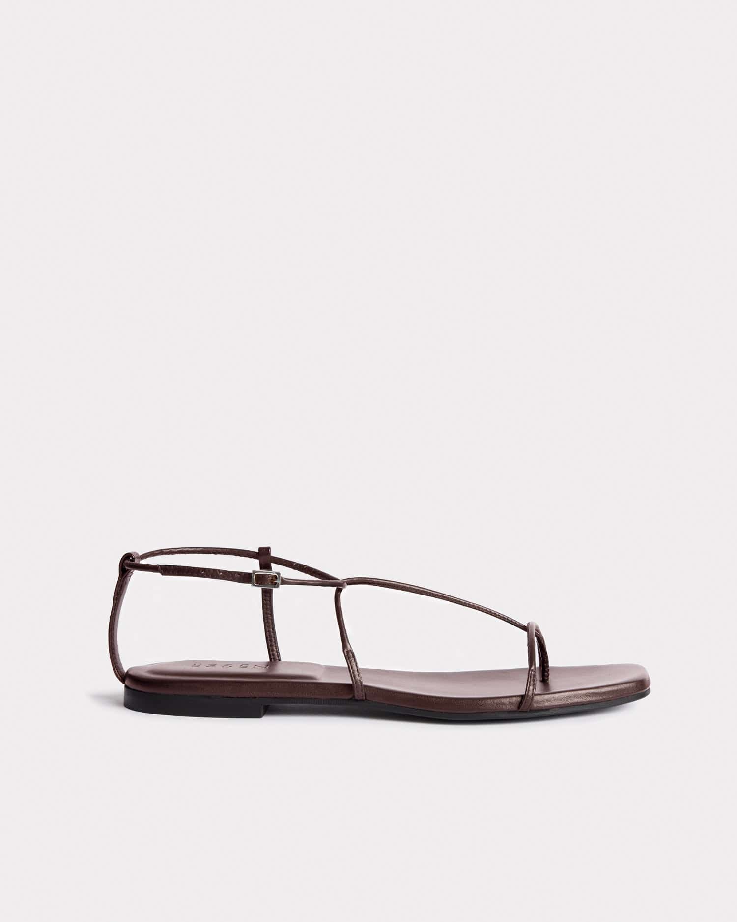 The Evening Sandal Chocolate Brown