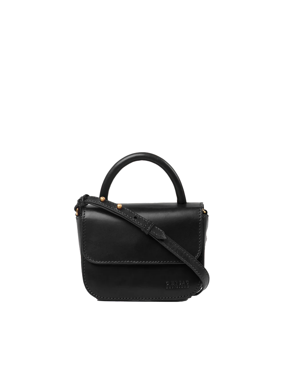 Nano Bag Black Classic Leather