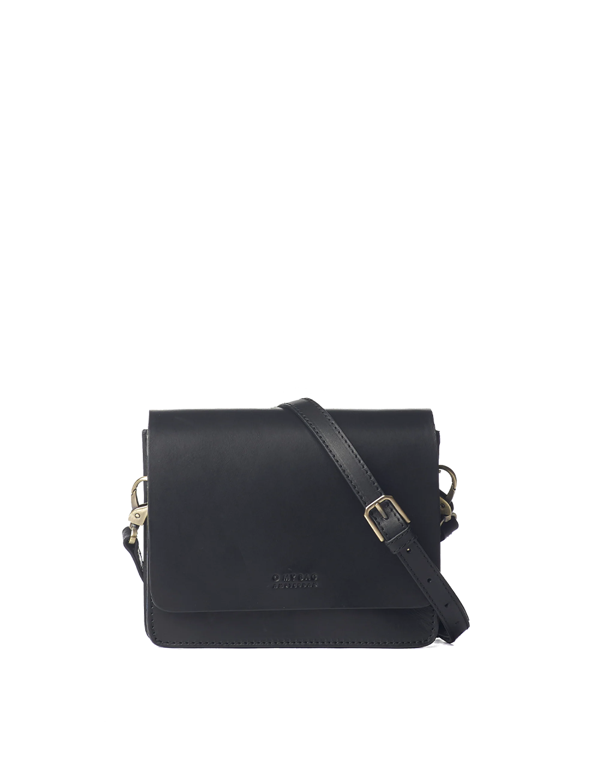 Audrey Mini Black Checkered Classic Leather