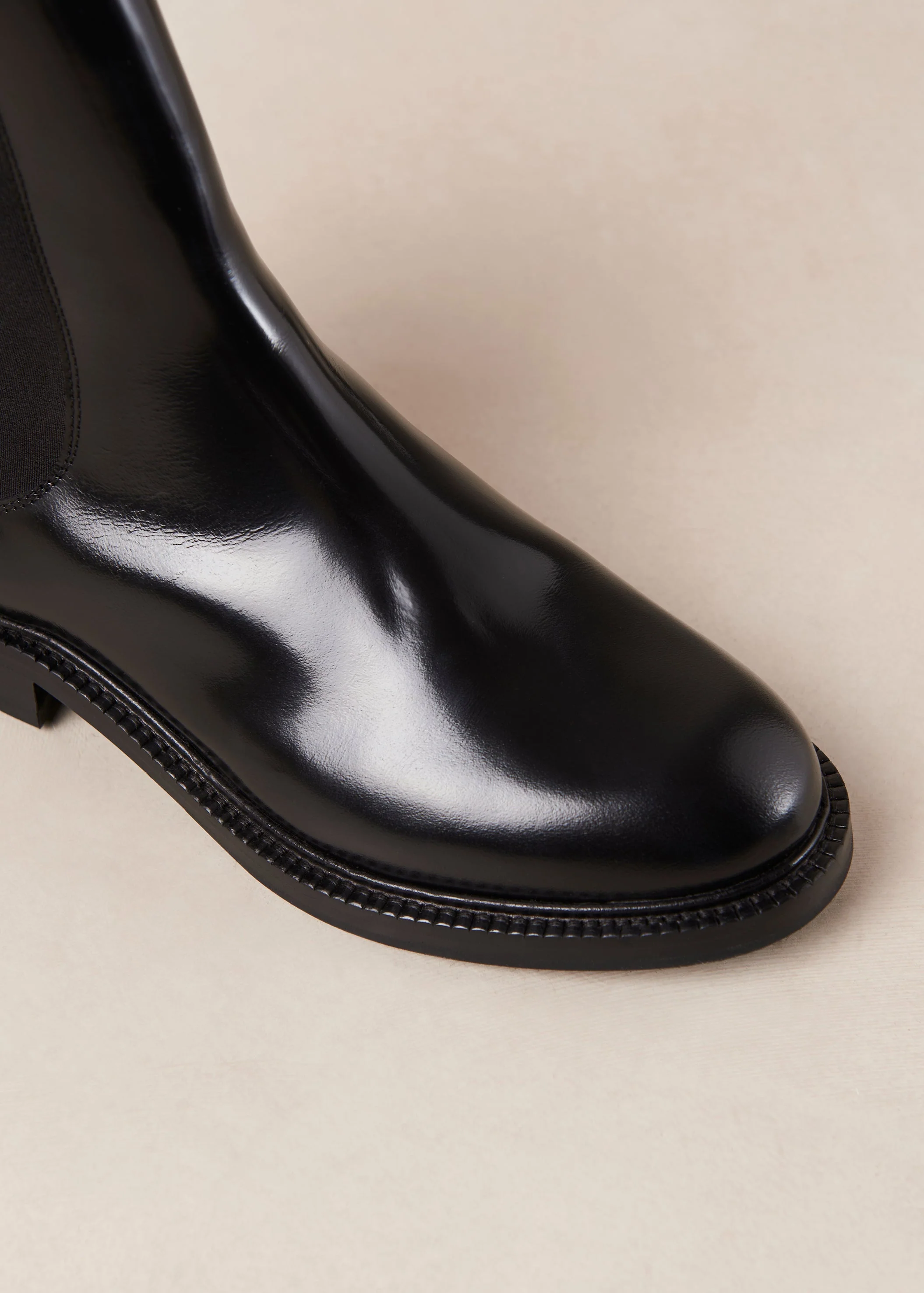 Lanz Leather Ankle Boots Black