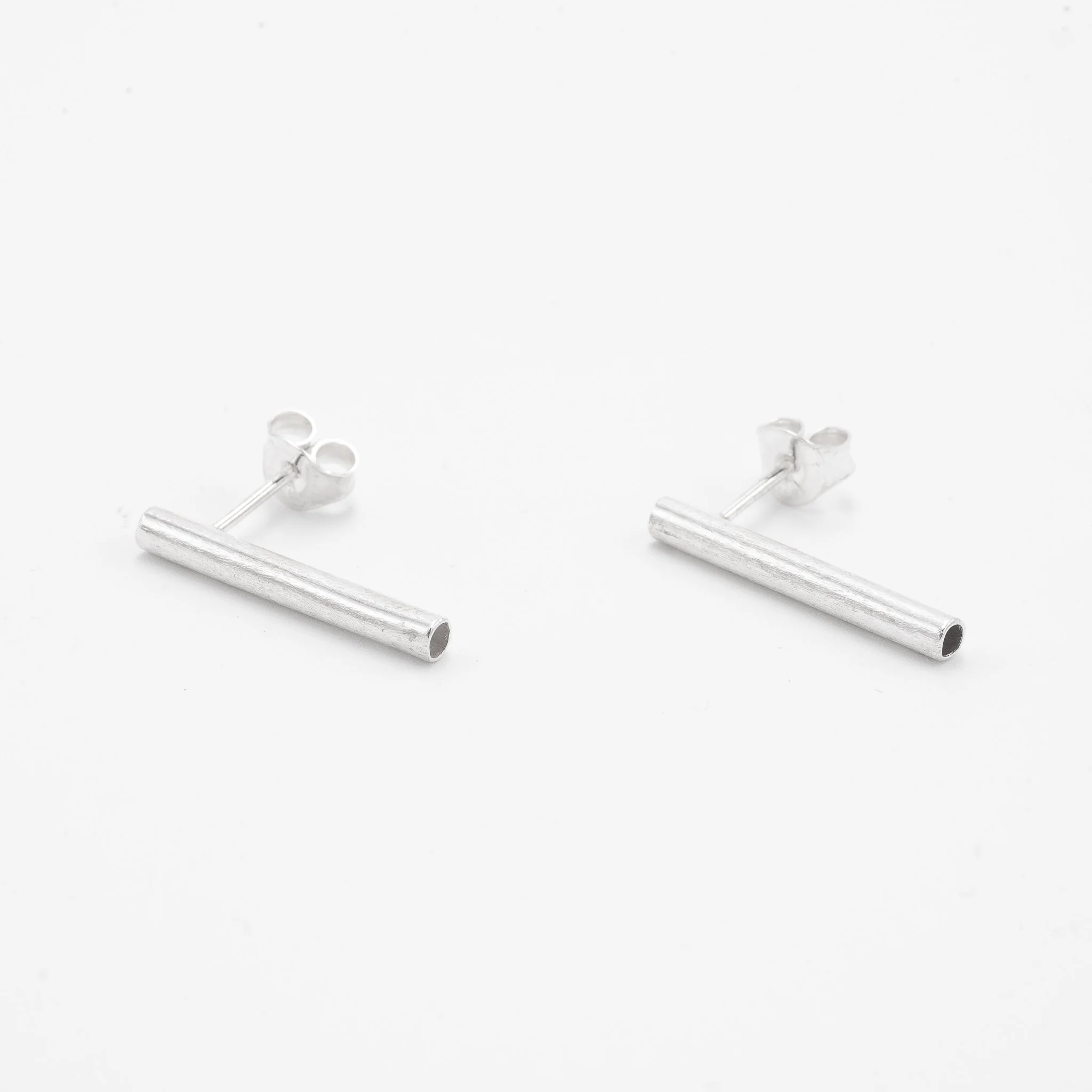 Linja Silver Earrings M