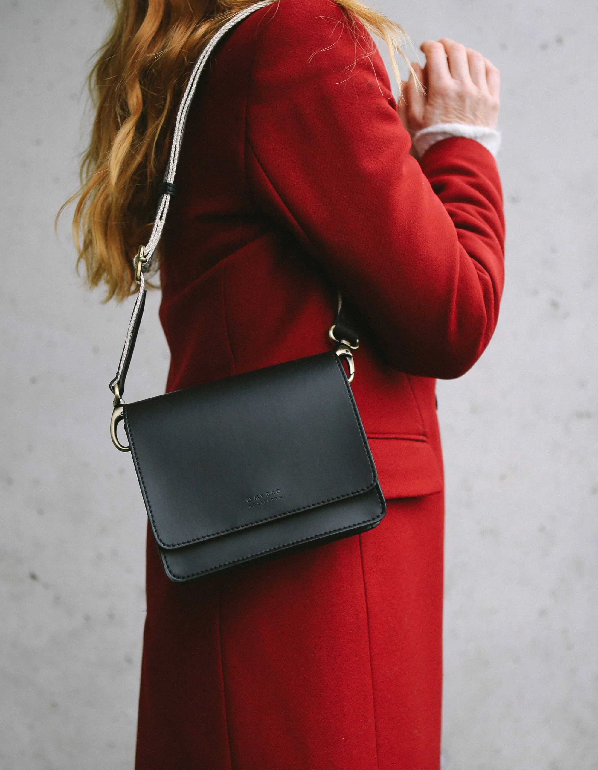 Audrey Mini Black Apple Leather