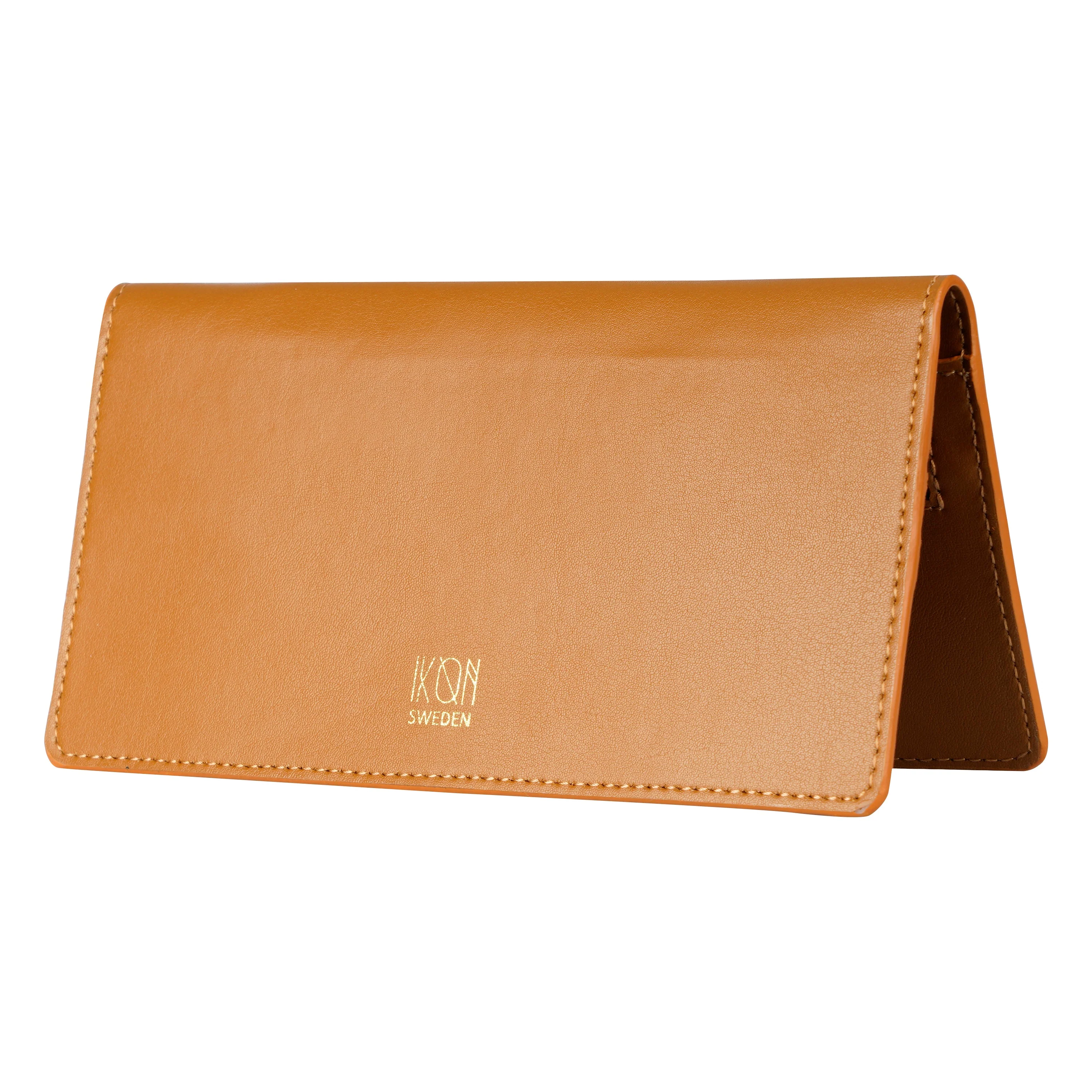 Cactus Leather Slim Wallet Cognac