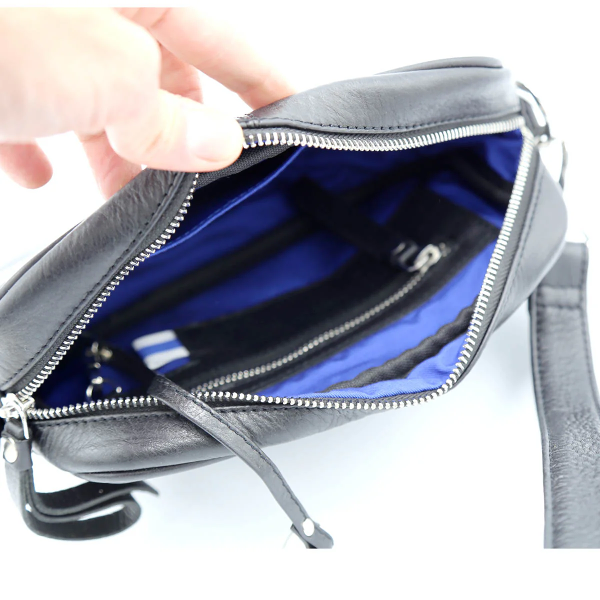 East-West Crossbody Black