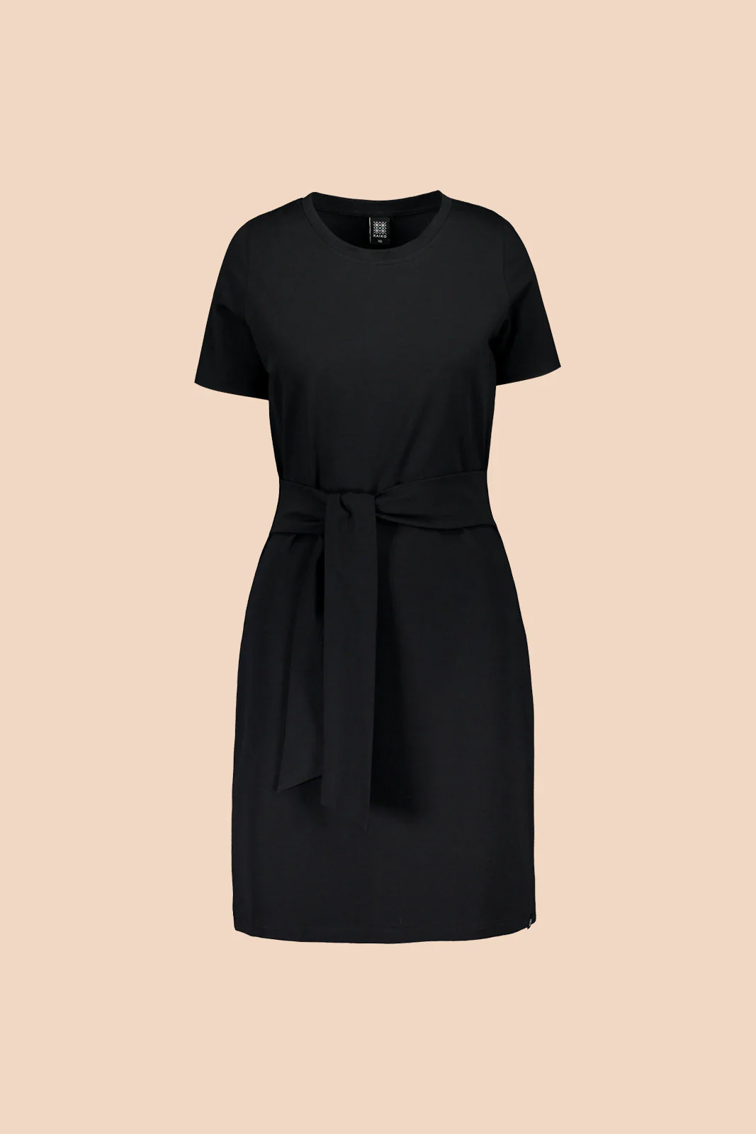 KAIKO T-shirt Dress SS Black
