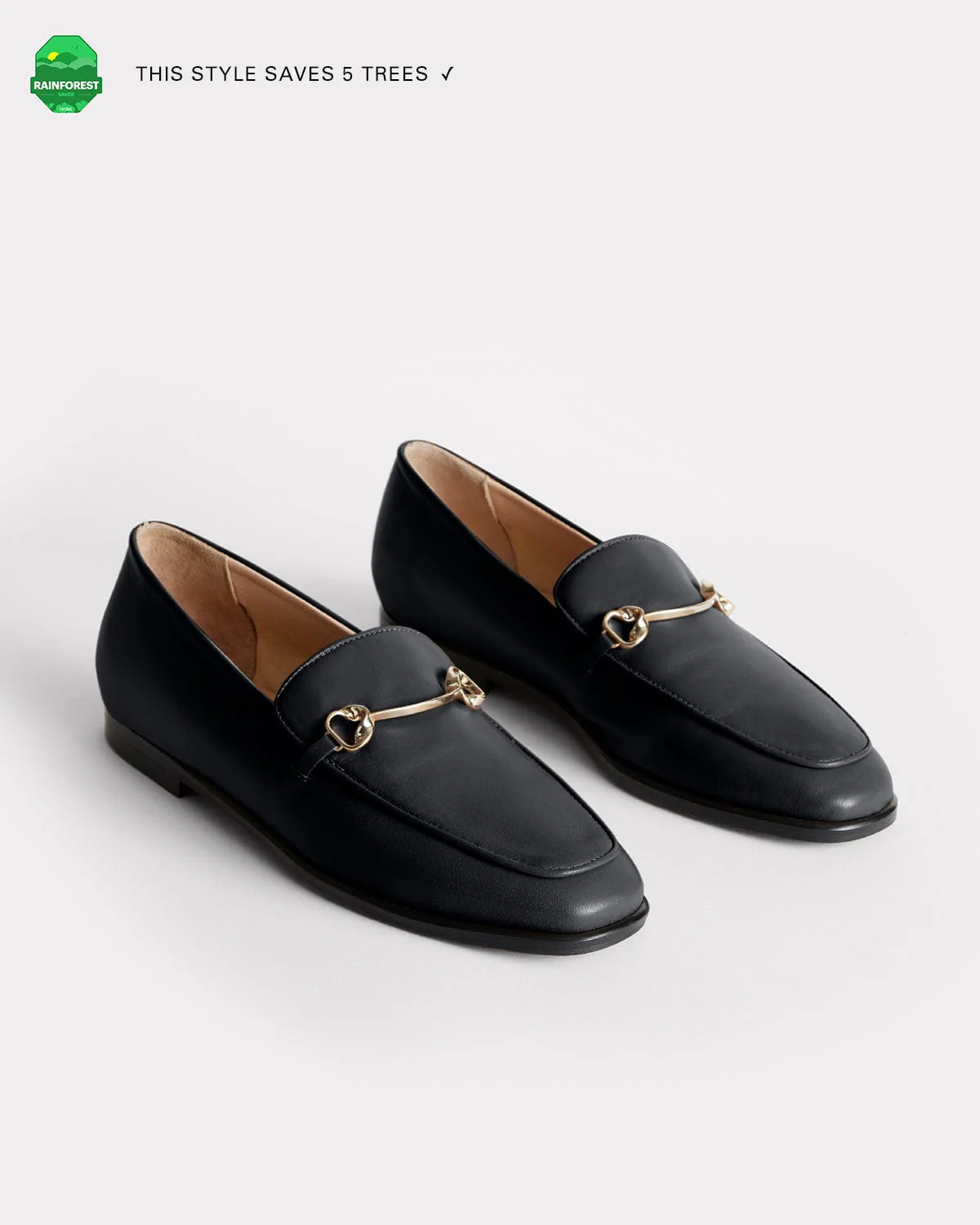 The Modern Moccasin Black With Hardware