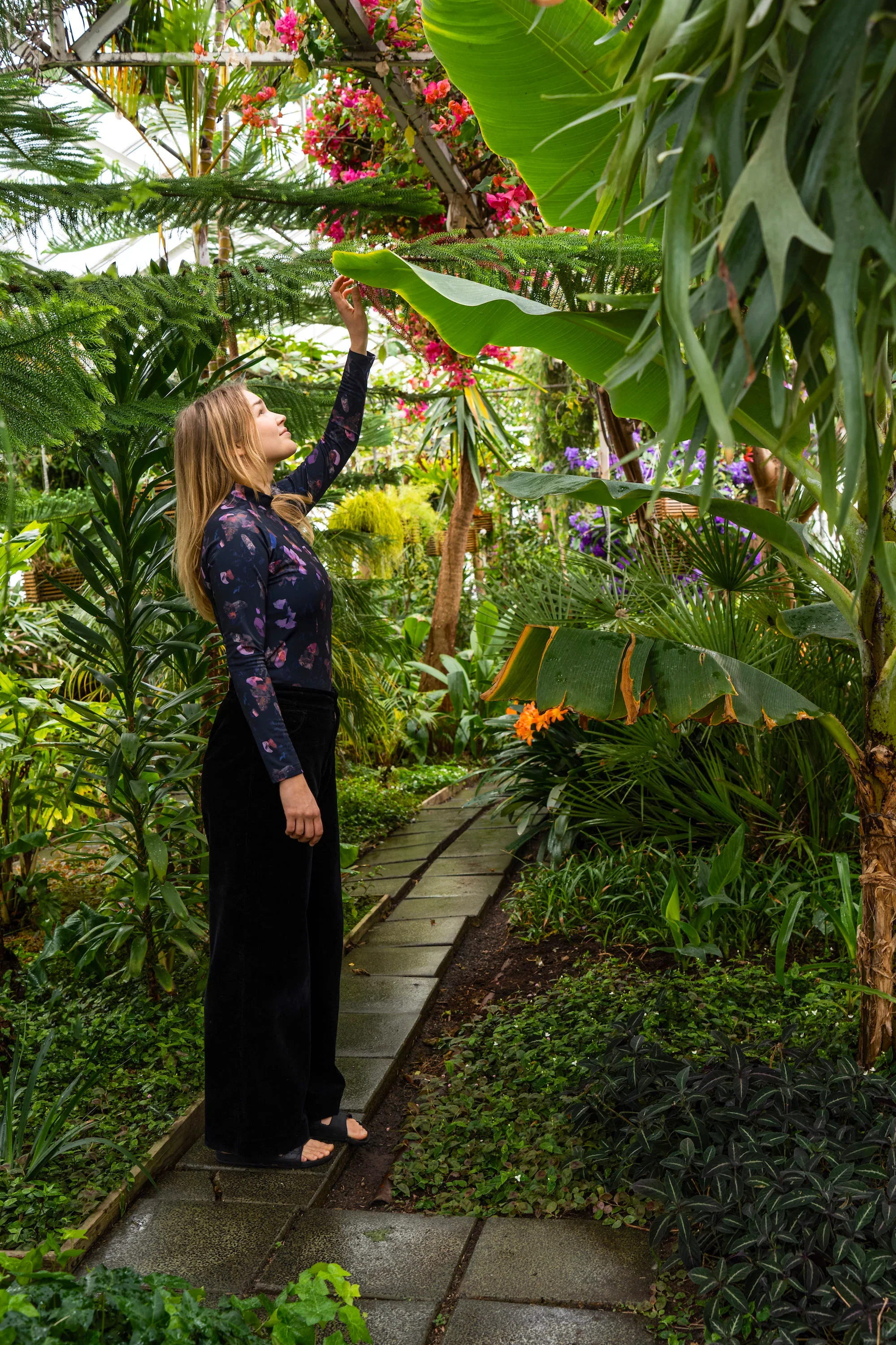 Corduroy Trousers Black