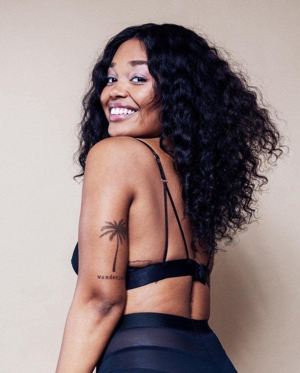 Mesh Bralette Mesh Mania Black