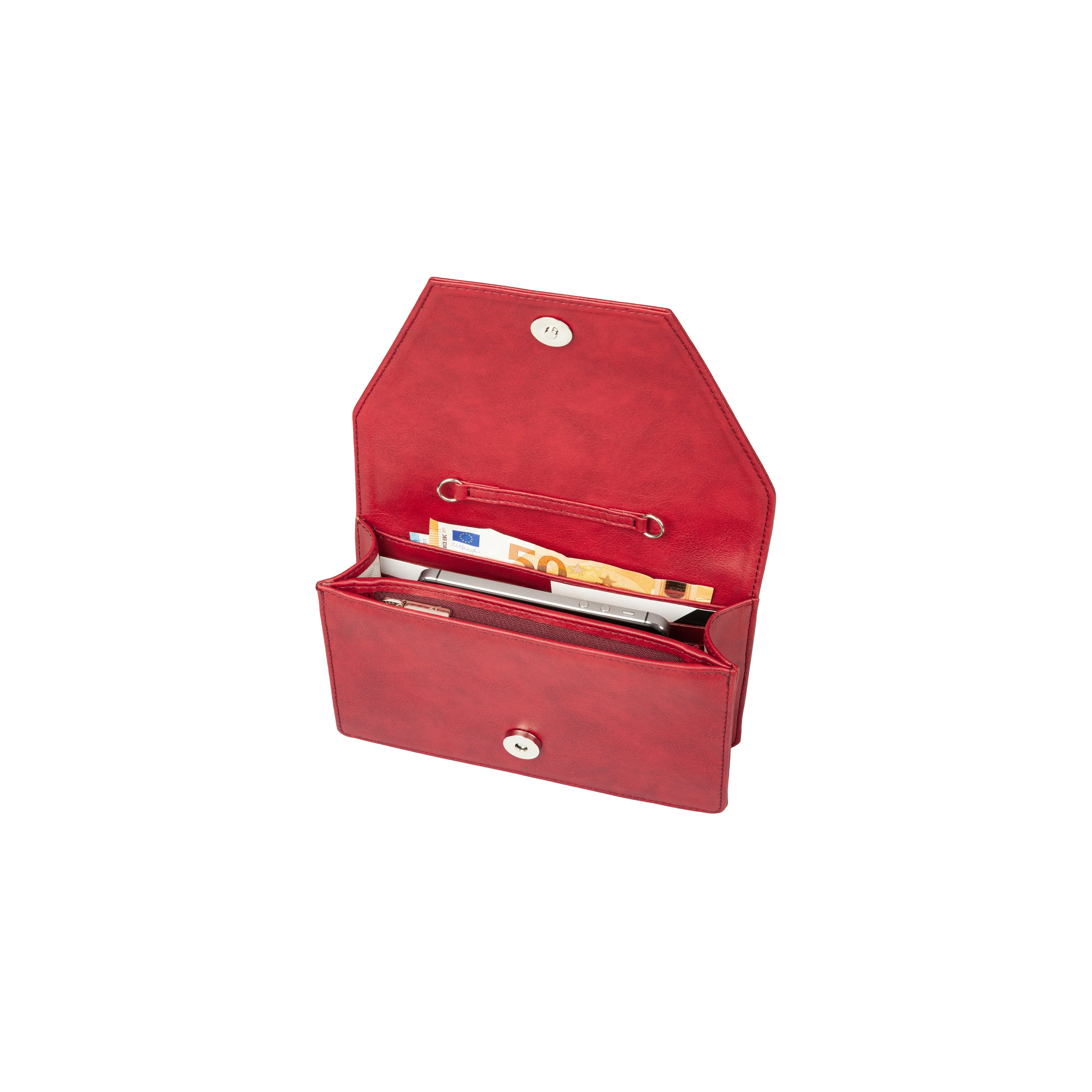 Hybrid Fultifuncional Vegan Bag Red