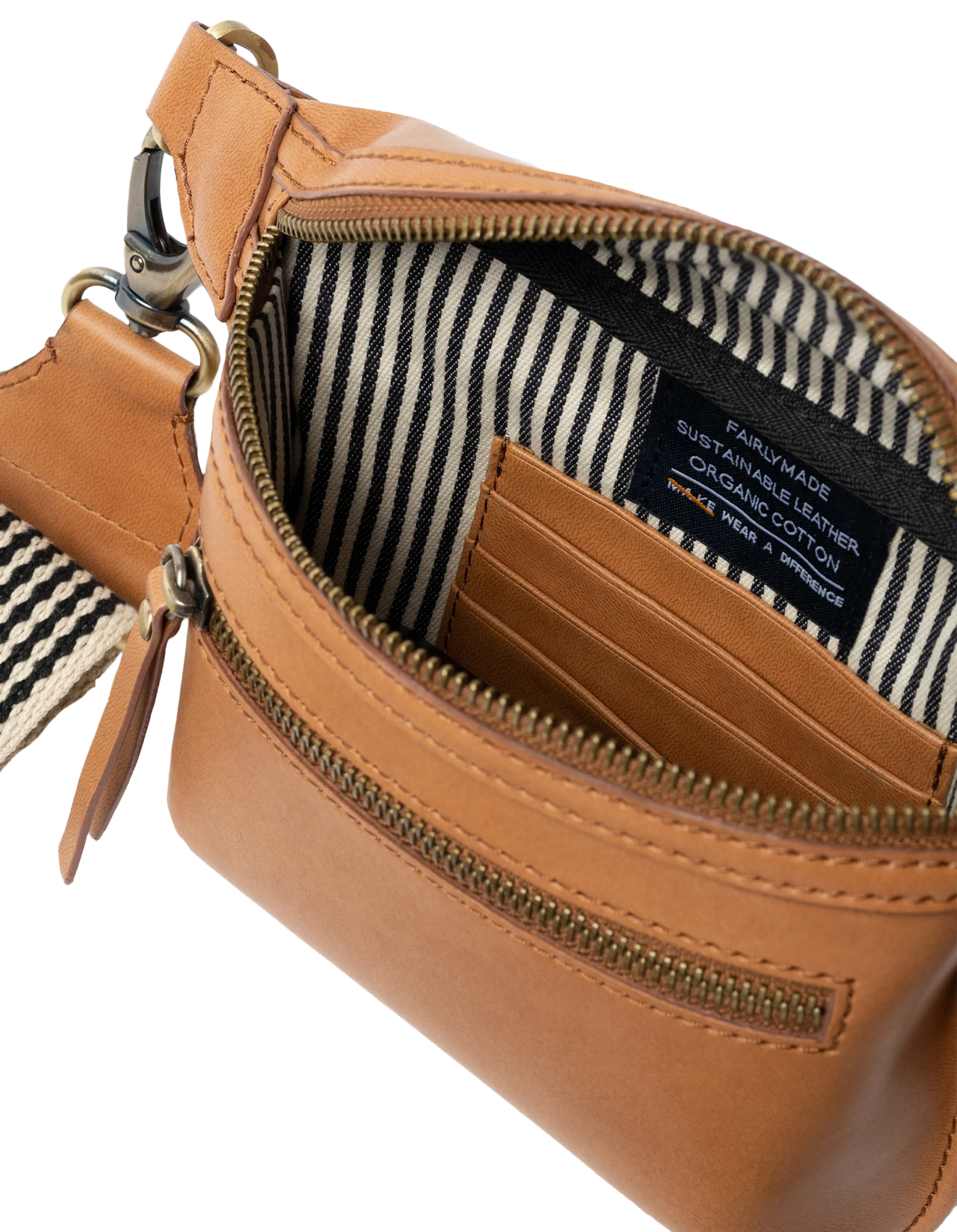 Beck's Bum Bag Apple Leather Cognac