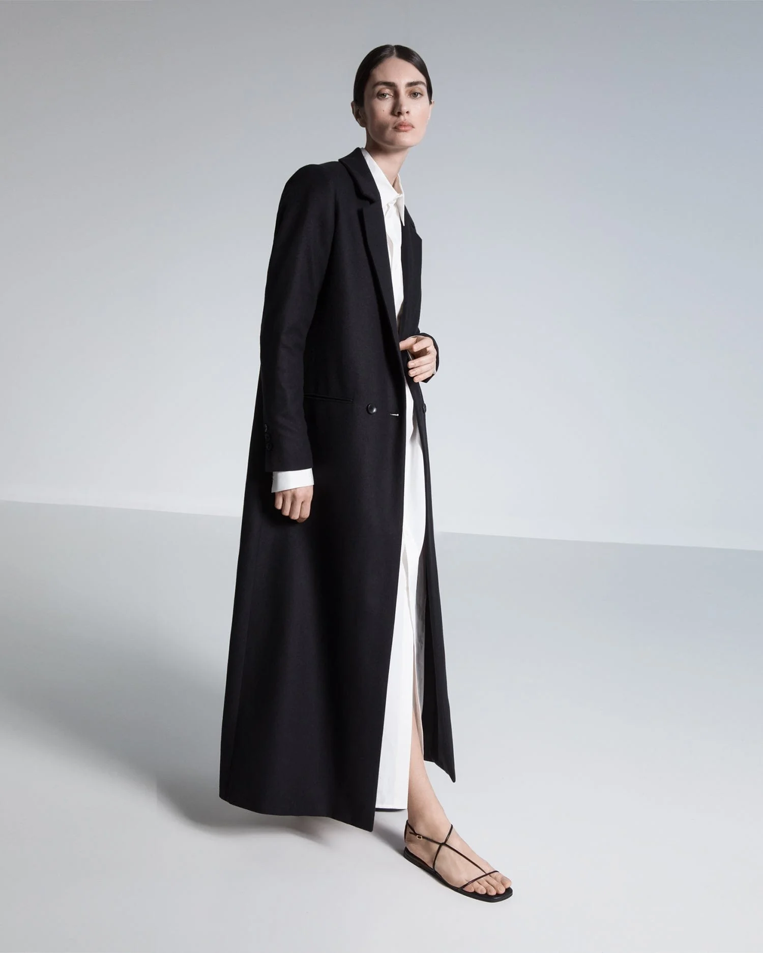 The Evening Sandal Black