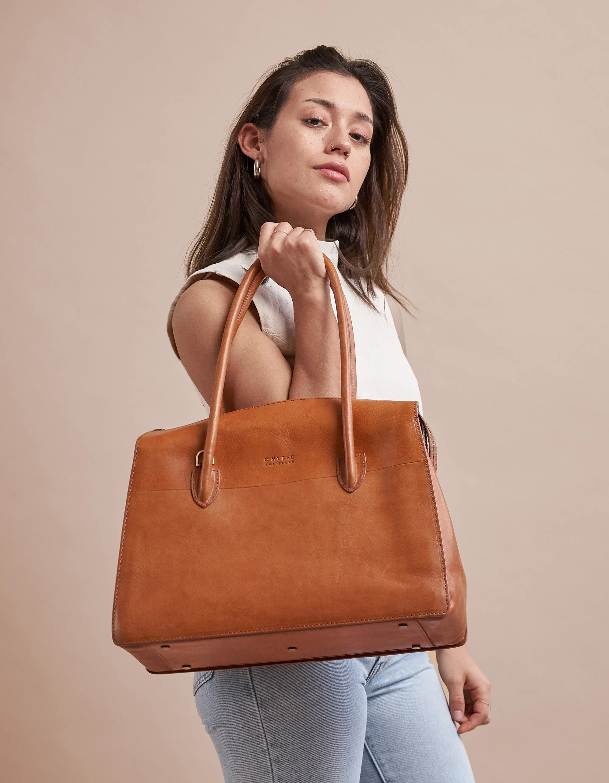 Kate Stromboli Leather Cognac