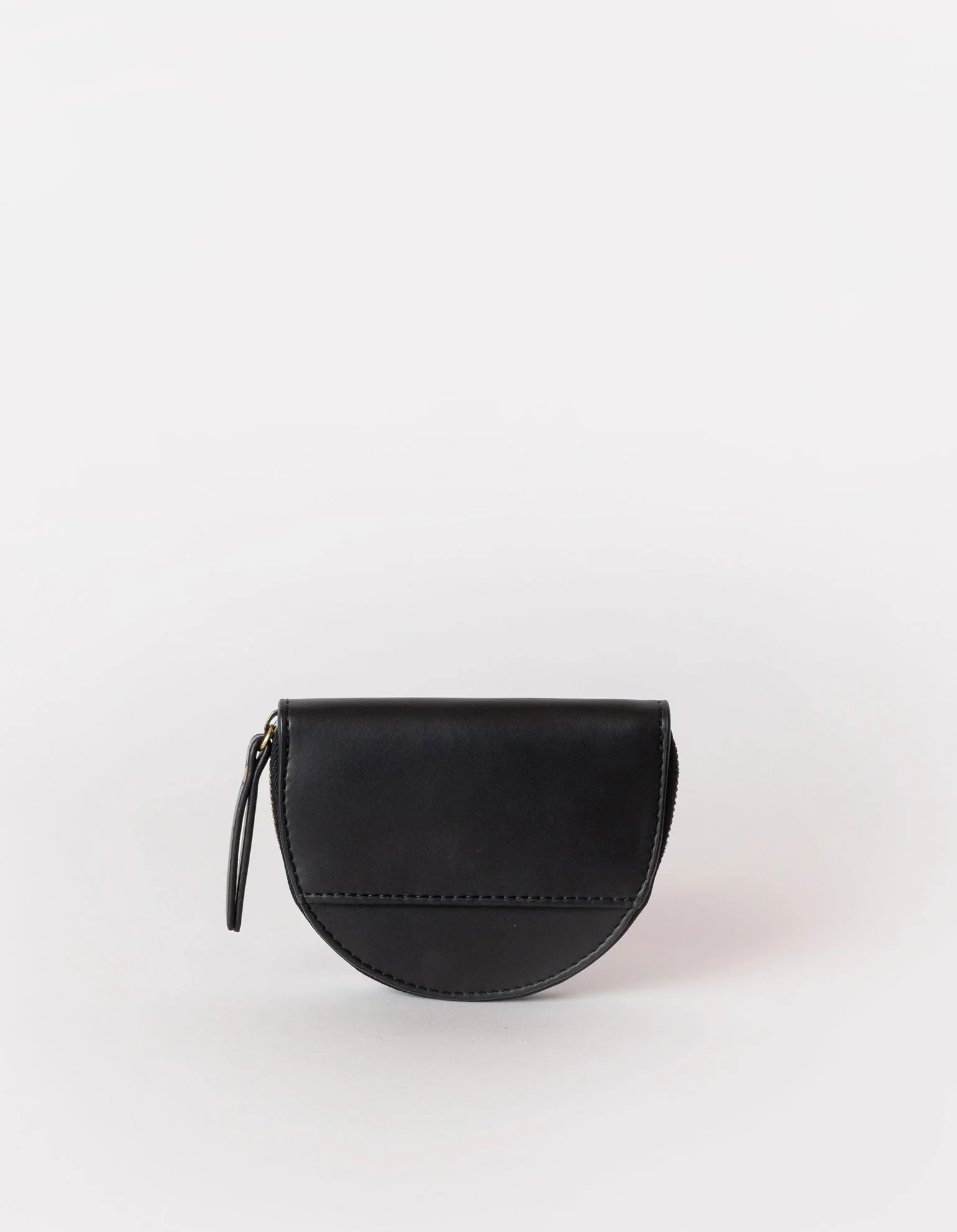 Laura Coin Purse Apple Leather Black