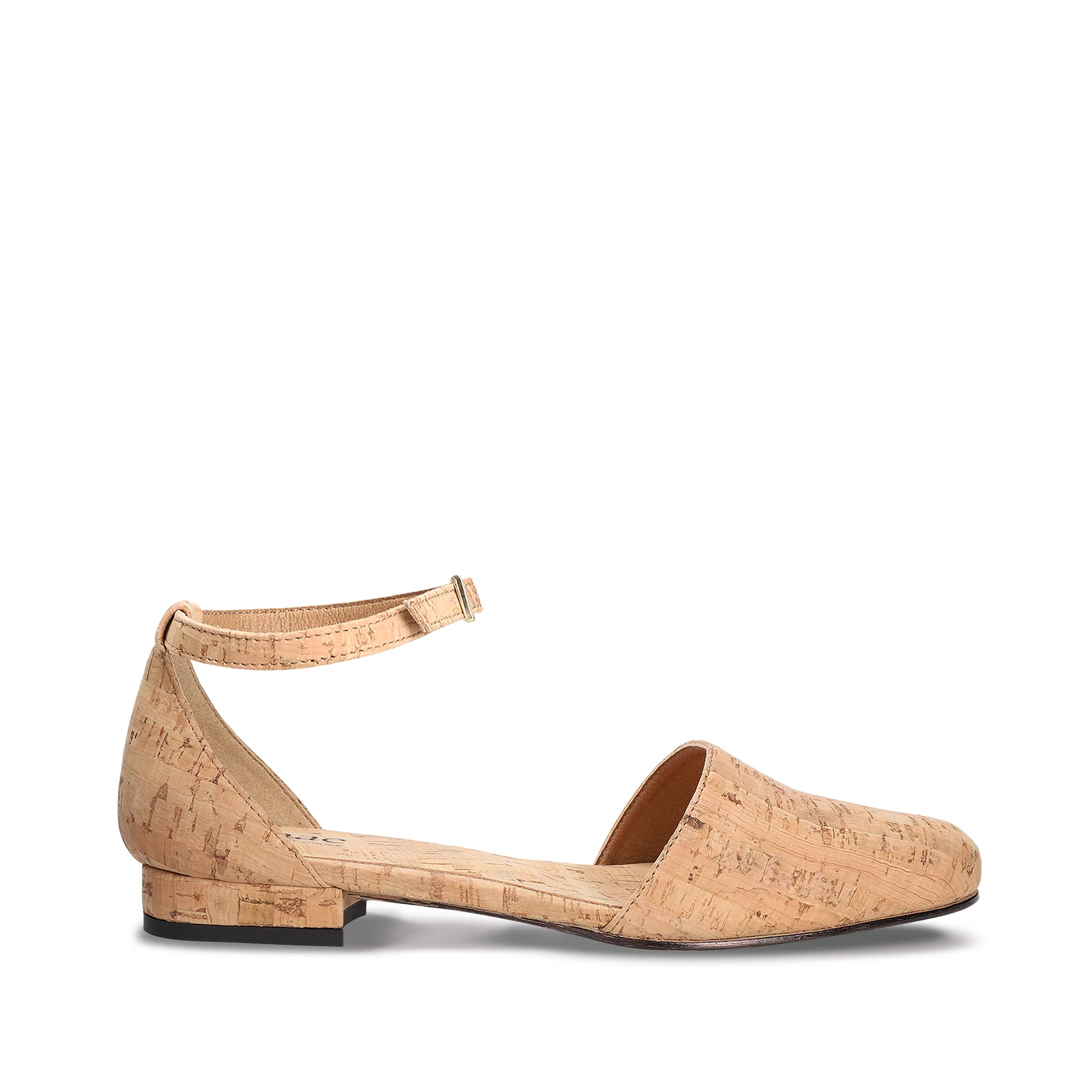 Flora Cork Vegan Ballerinas