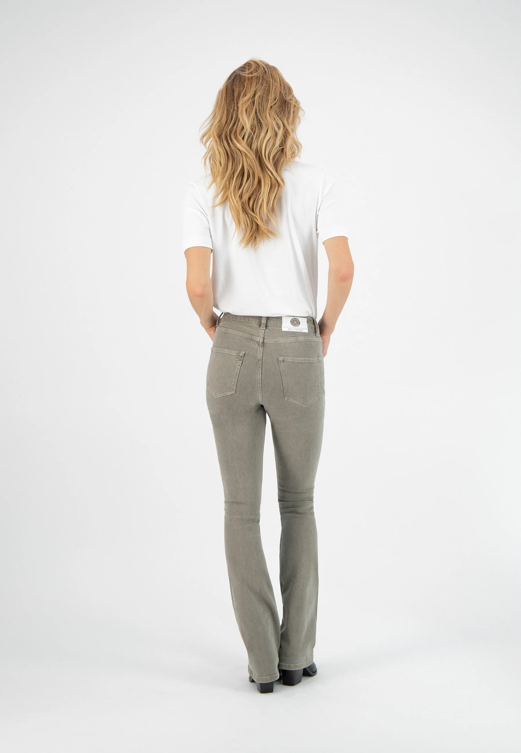 Flared Hazen Jeans Olive