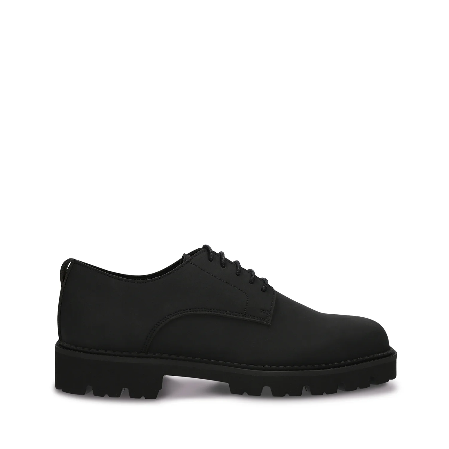 Adrien Vegan Derby Plain Toe Grey