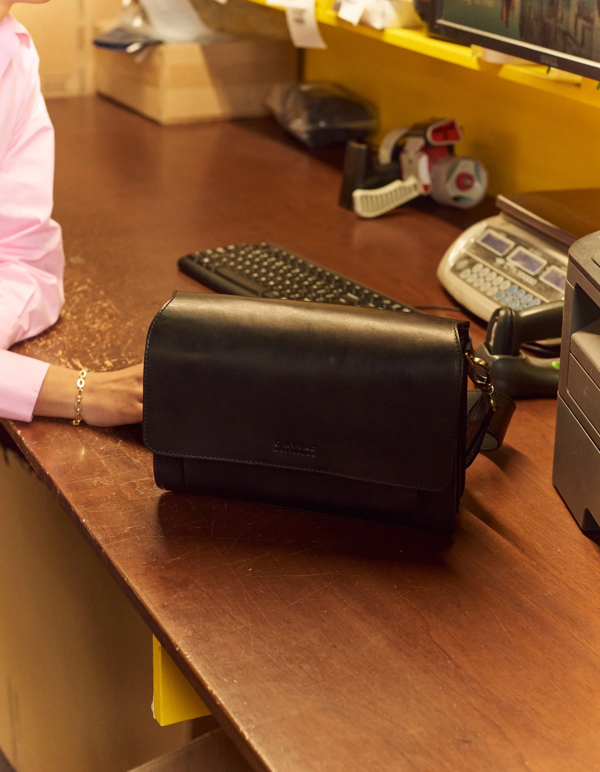 Harper Black Classic Leather