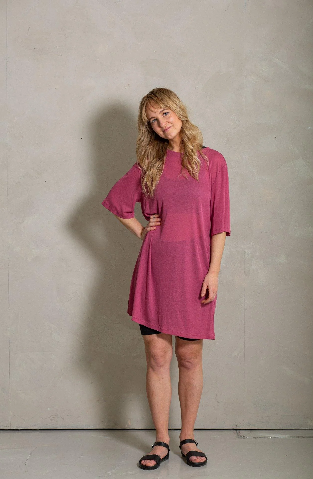 Juniper Dress Cerise