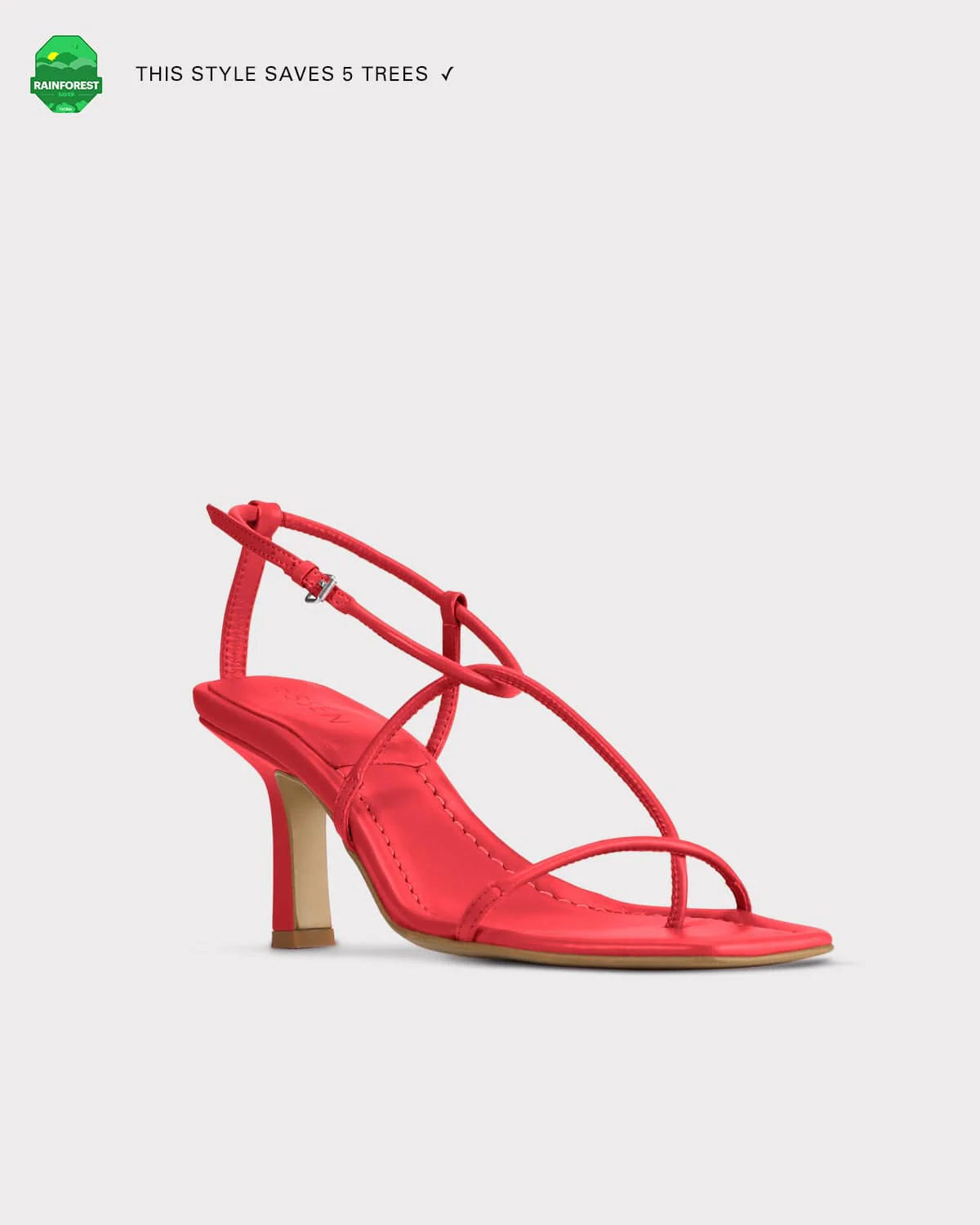 The Strappy Sandal Red