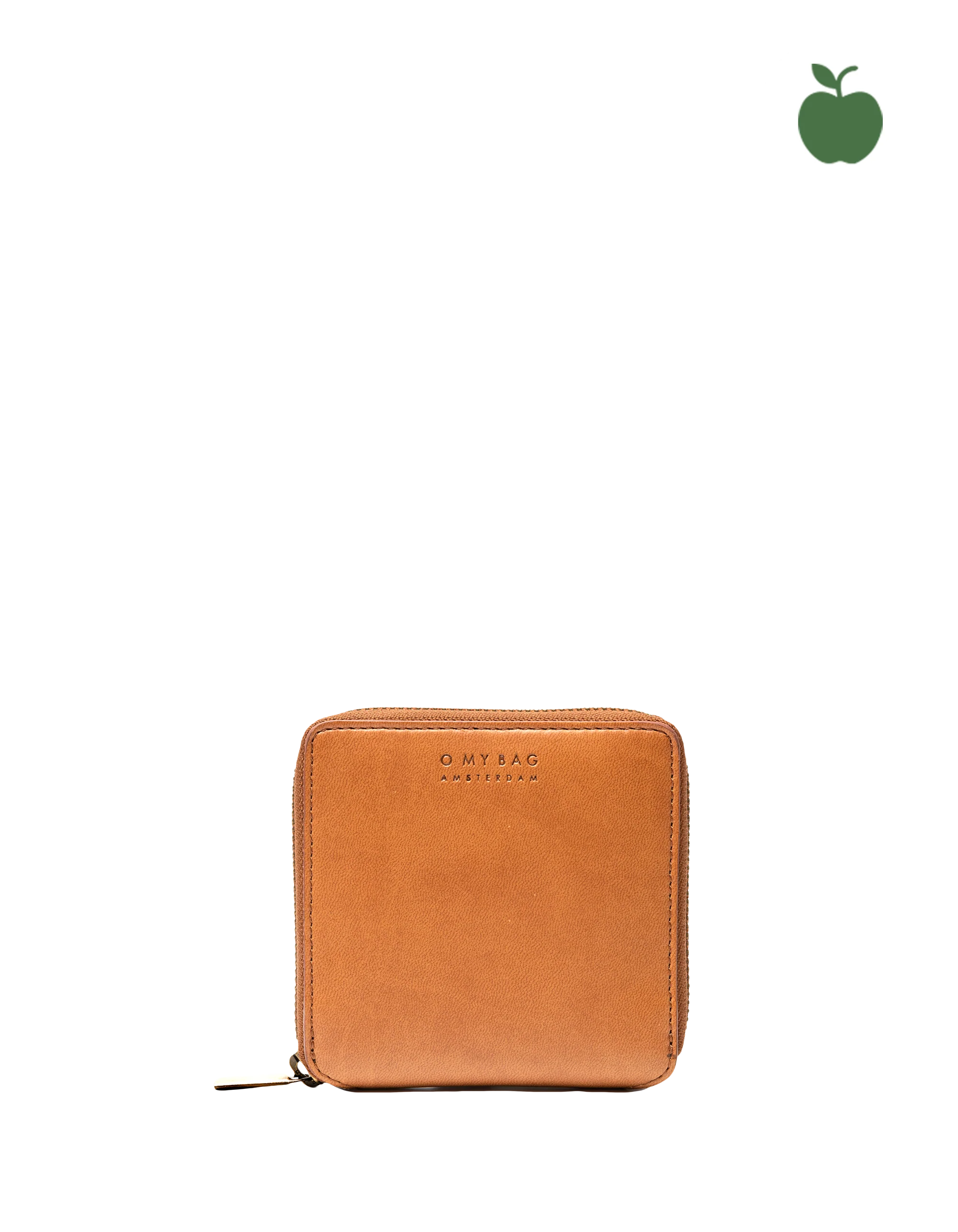Sonny Square Wallet Cognac Apple Leather