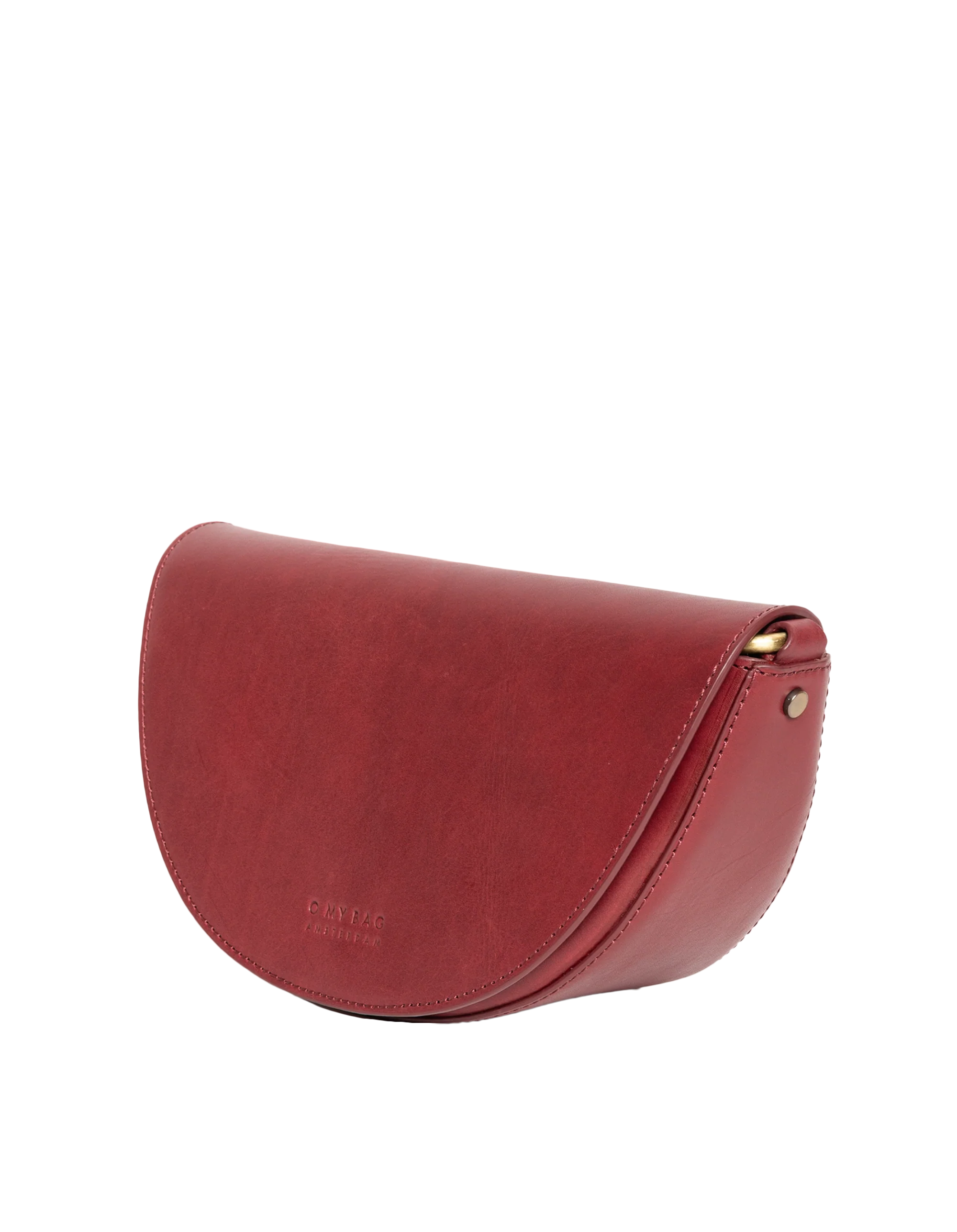 Laura Bag Checkered Classic Leather Ruby