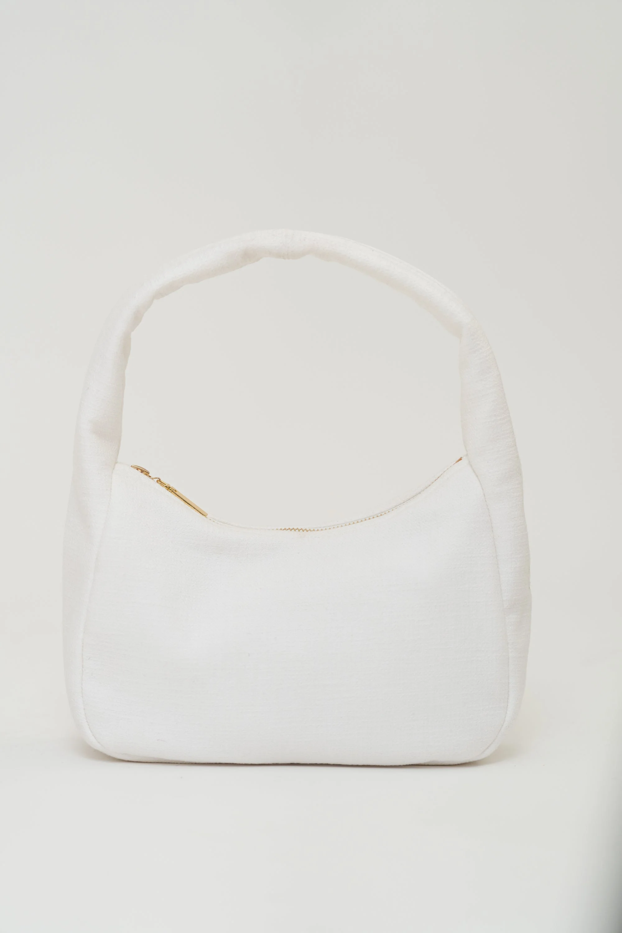 Pillow Shoulder Bag Mini White