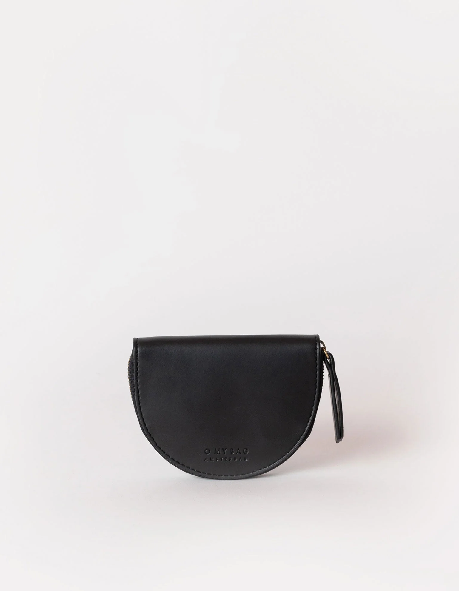 Laura Coin Purse Apple Leather Black