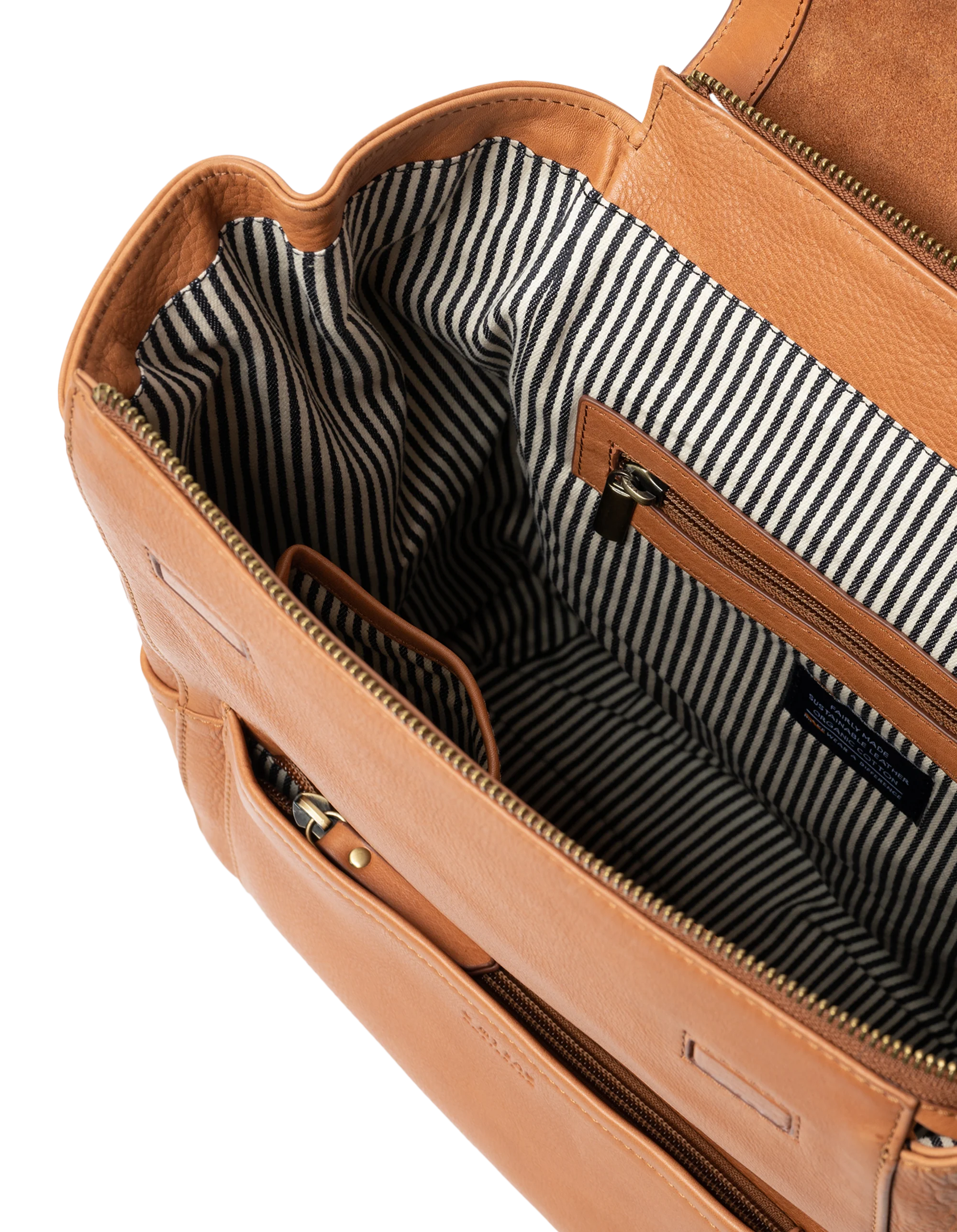 Jean Backpack Soft Grain Leather Wild Oak