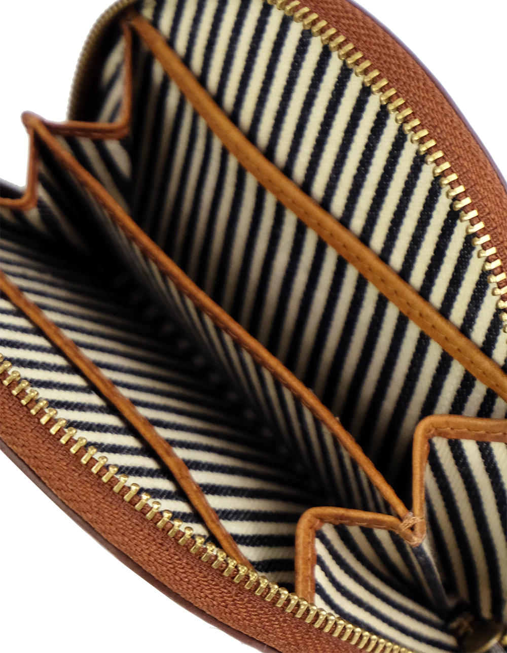 Laura Coin Purse Classic Croco Cognac