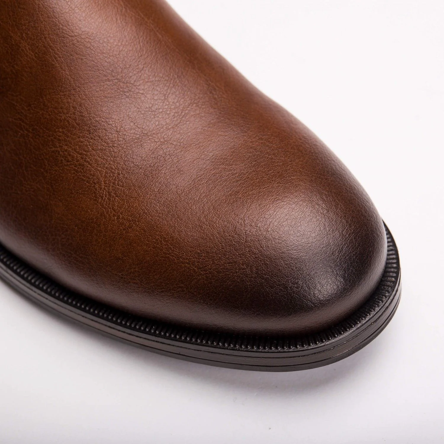 Basti Vegan Chelsea Ankle Boot Brown