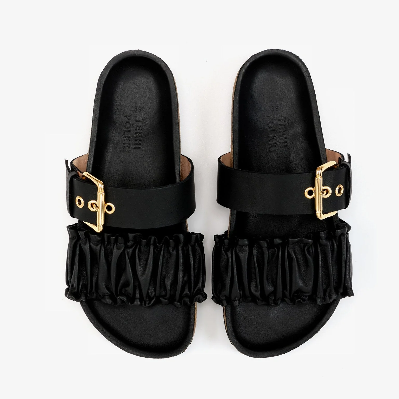 Iris Fussbett Sandal Black
