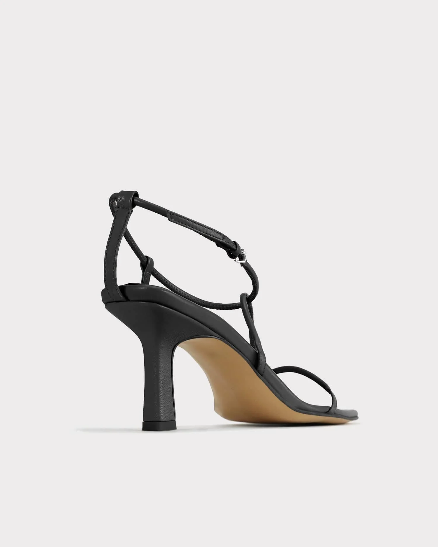 The Strappy Sandal Black