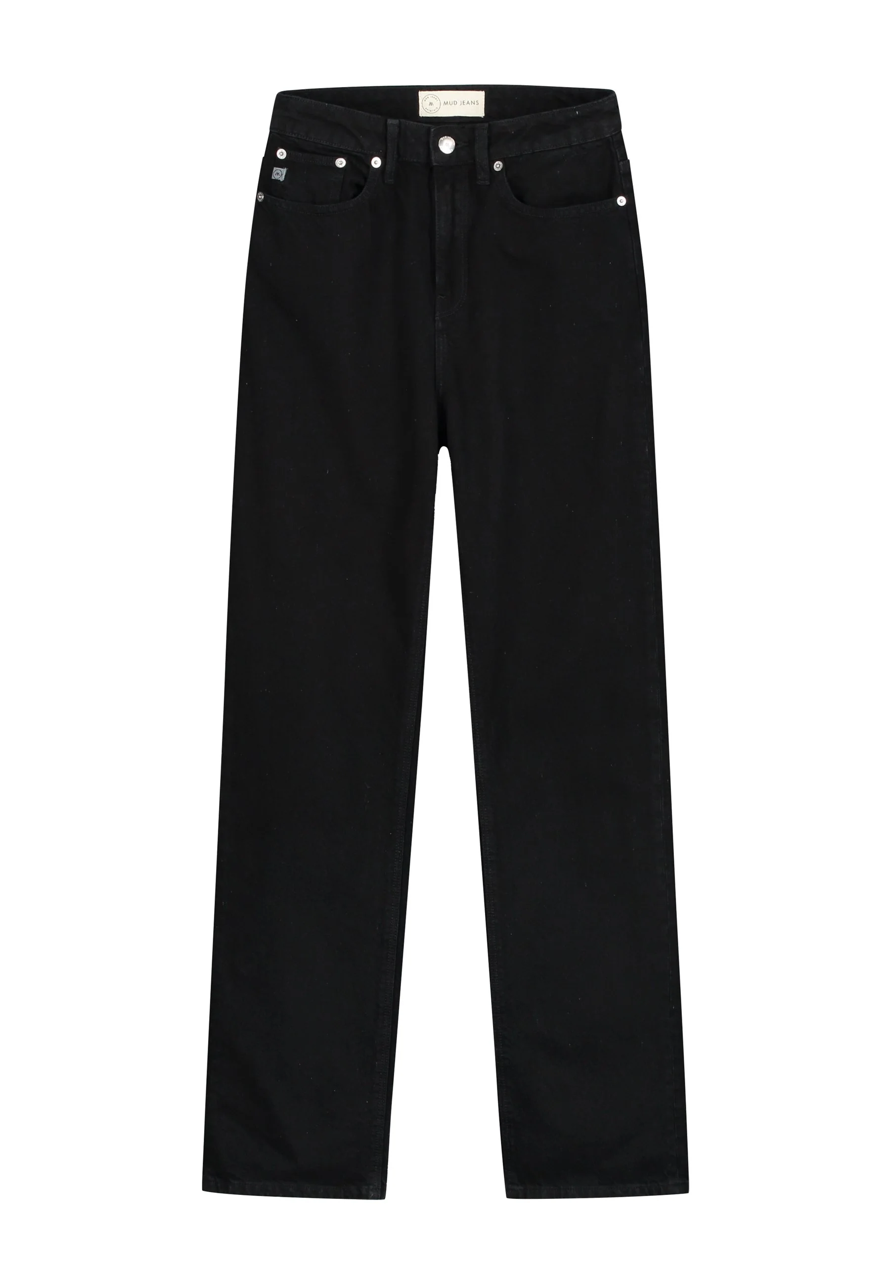 Relax Rose Jeans Dip Black