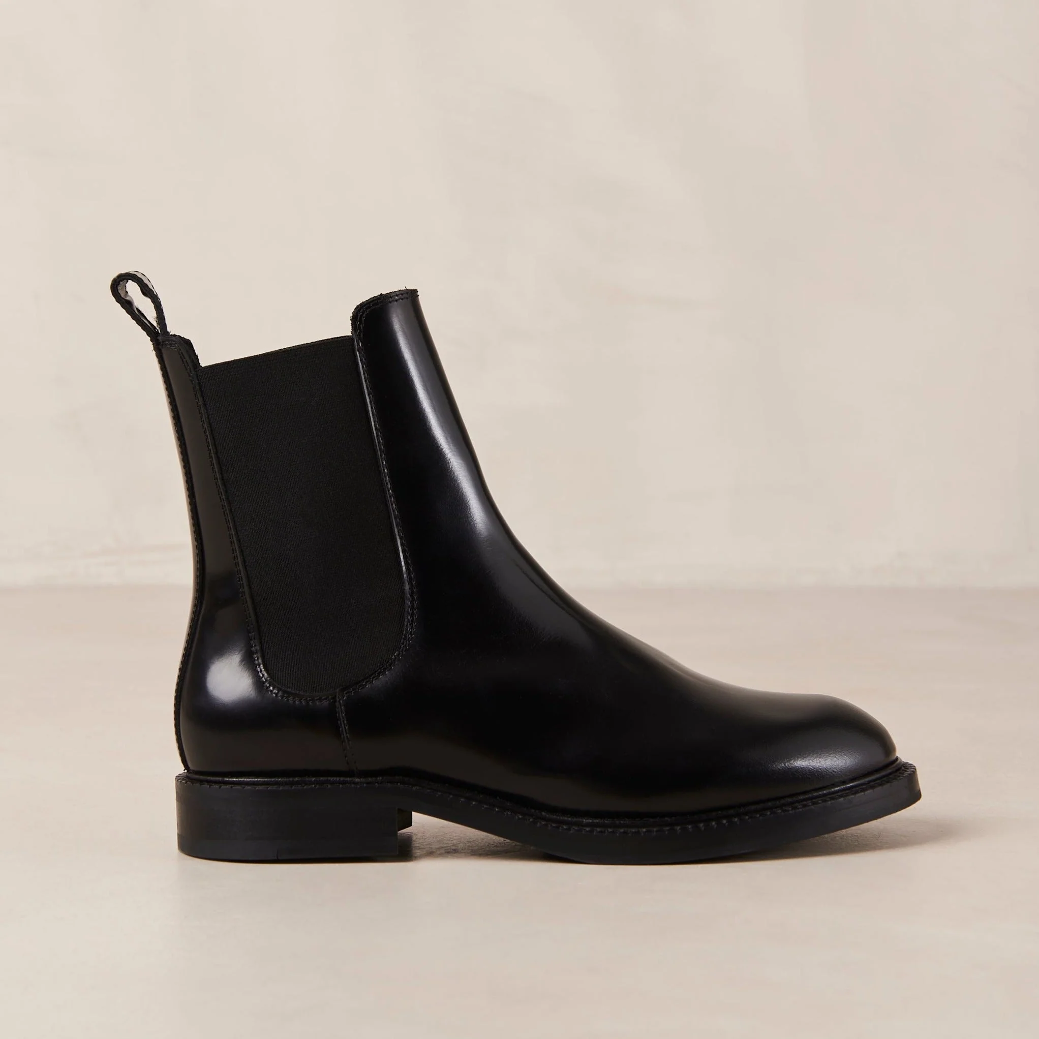 Lanz Leather Ankle Boots Black
