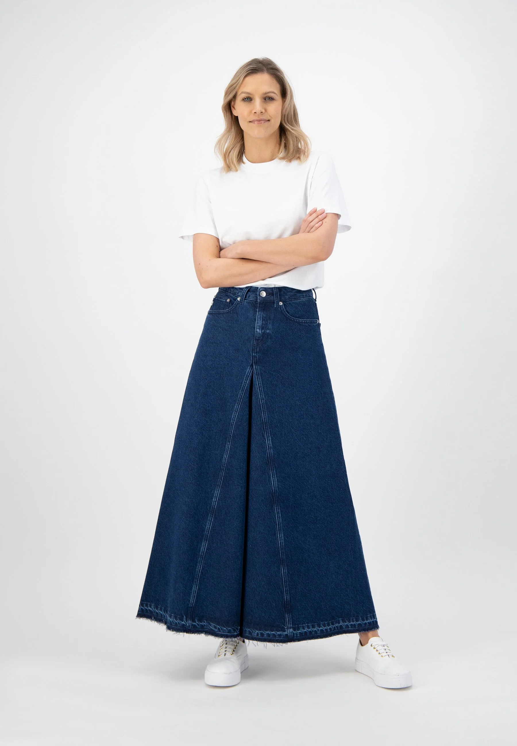 Maksi Skirt Stone Indigo