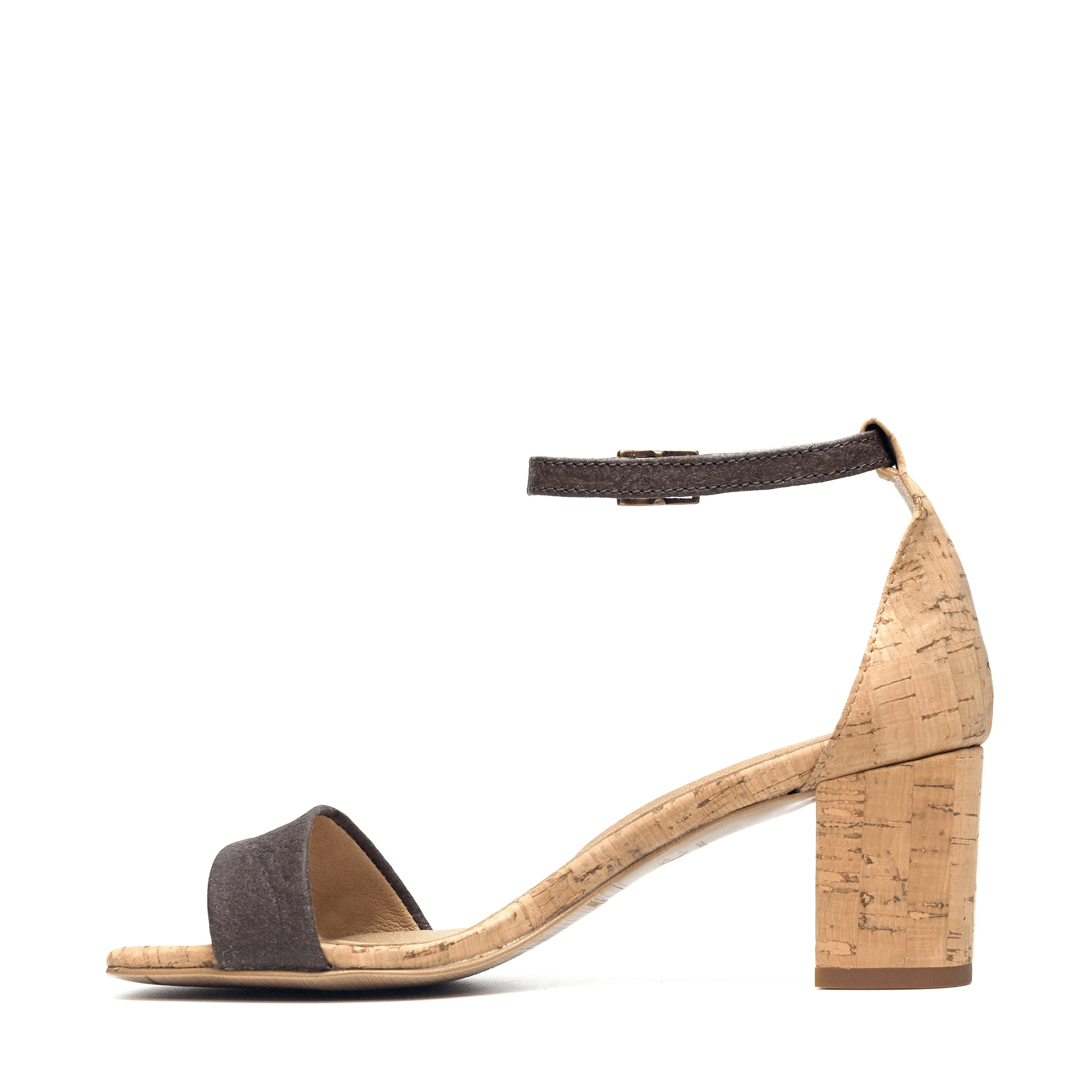 Margot Cork Sandals Brown