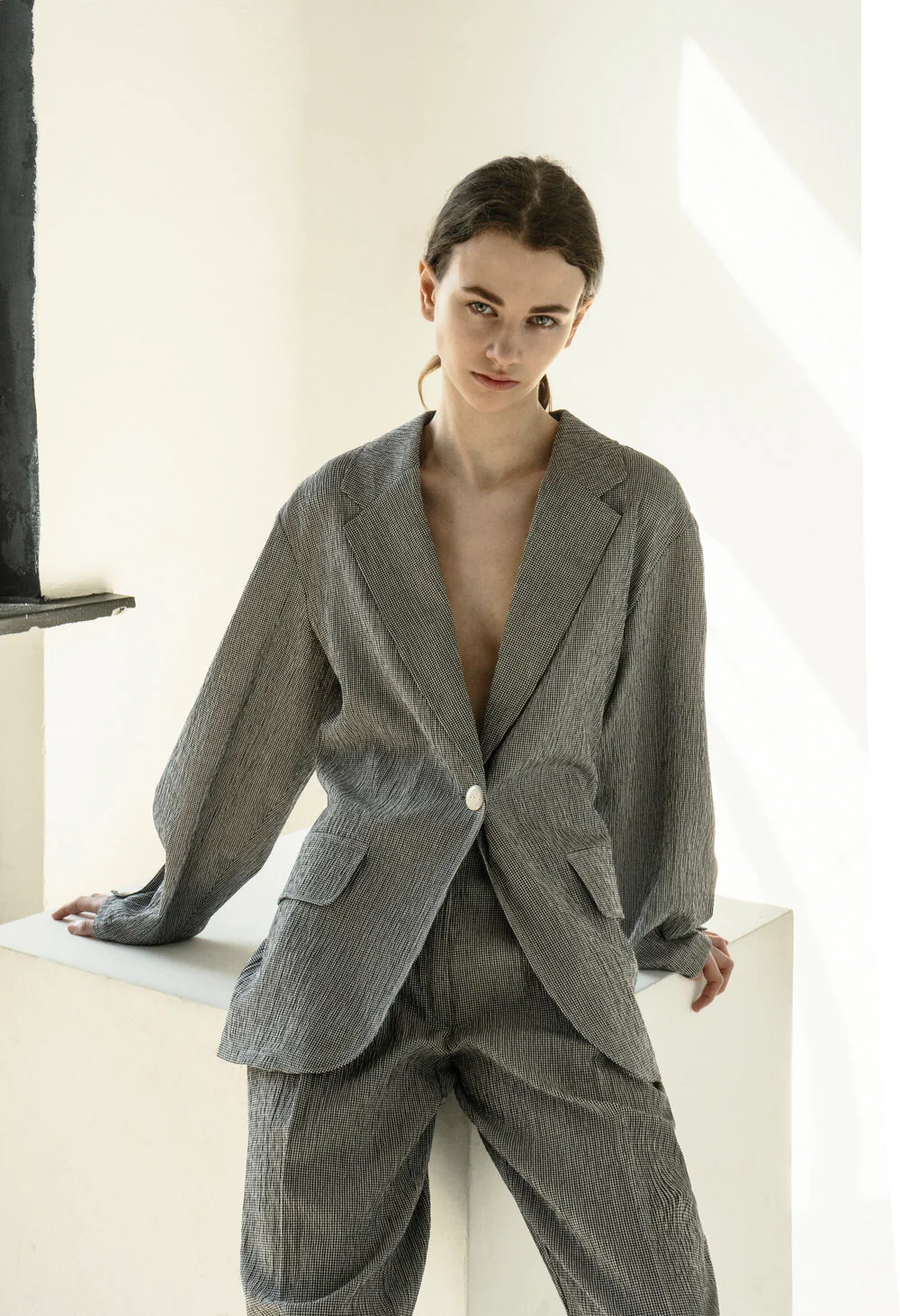 Gentlewoman Micro Vichy Suit