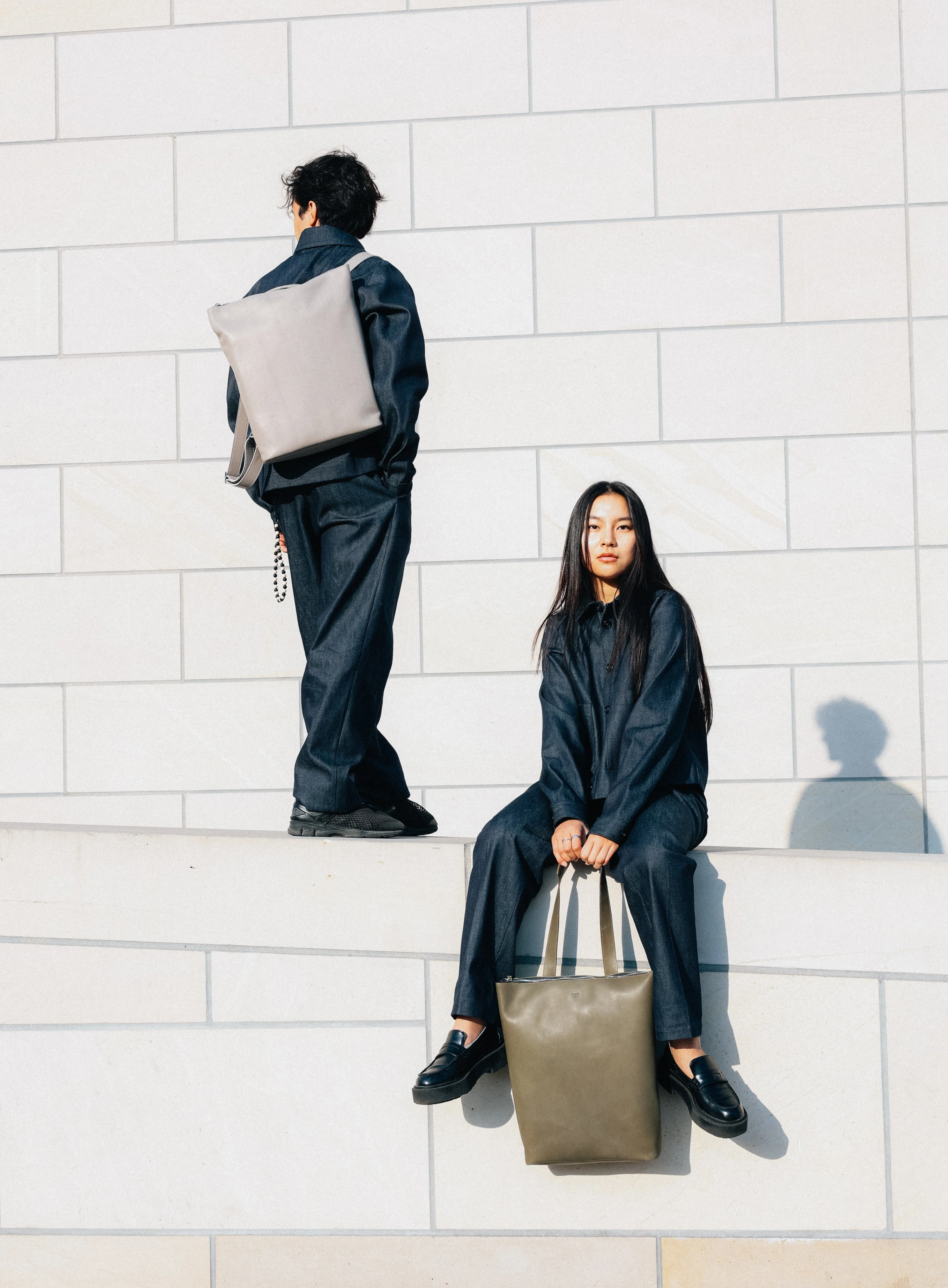 Tote Backpack Elliot Nappa Grey