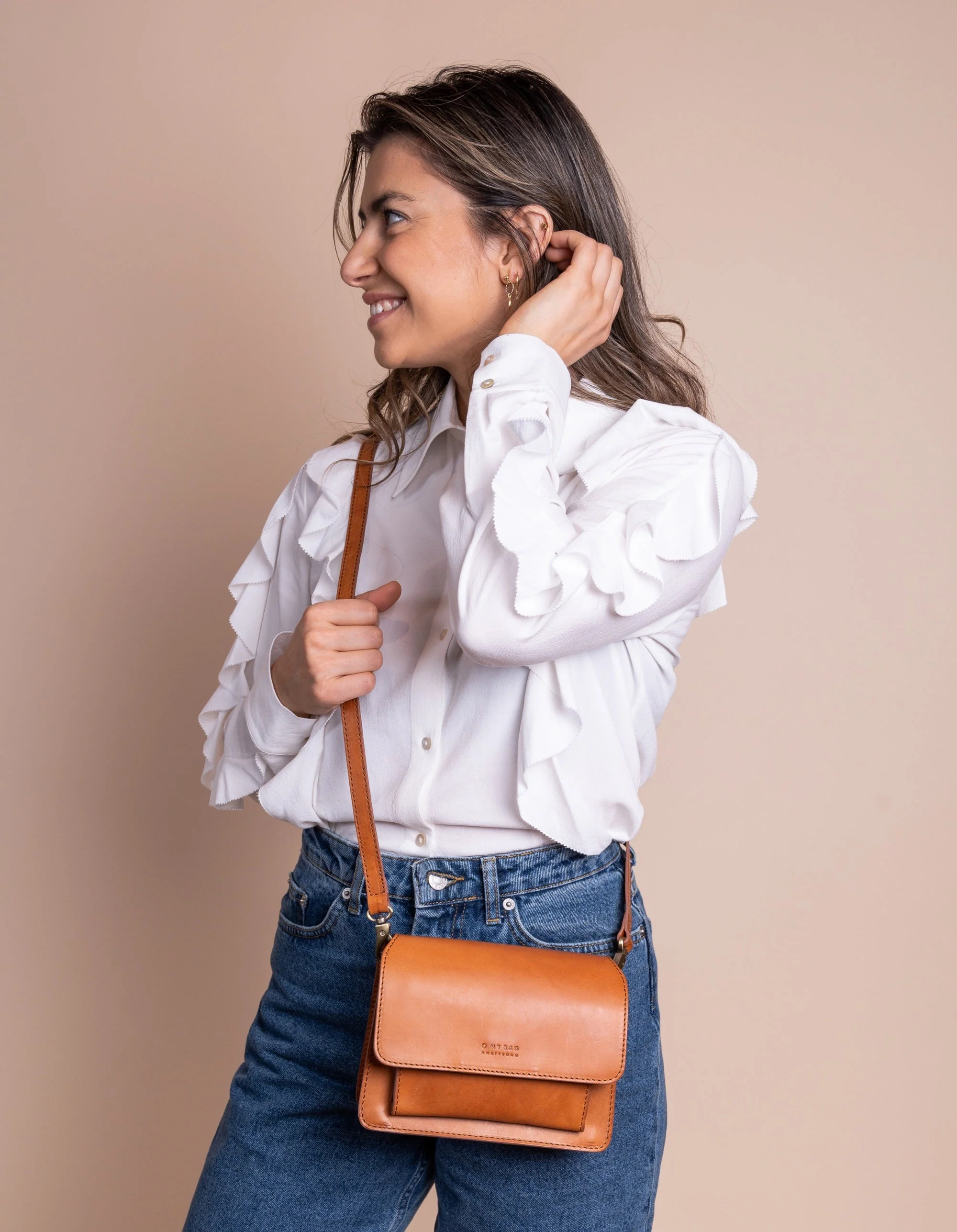 Harper Mini Cognac Classic Leather