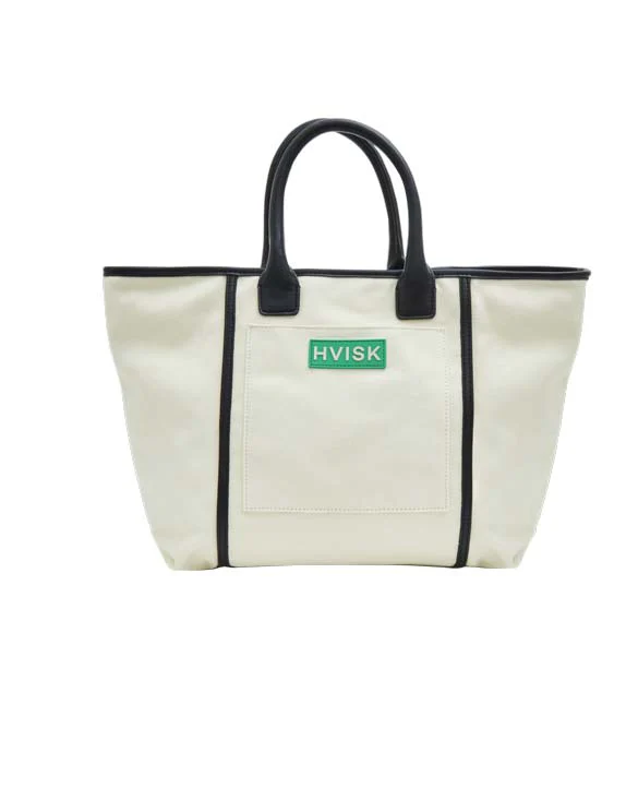 Boat Bag Small Canvas Structure Fine Beige