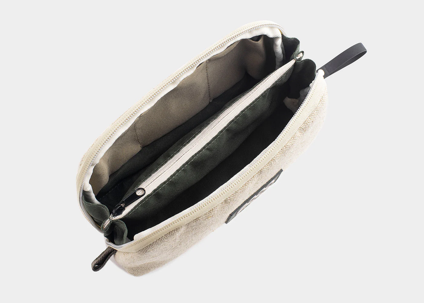 Accessory & Tech Pouch in Beige