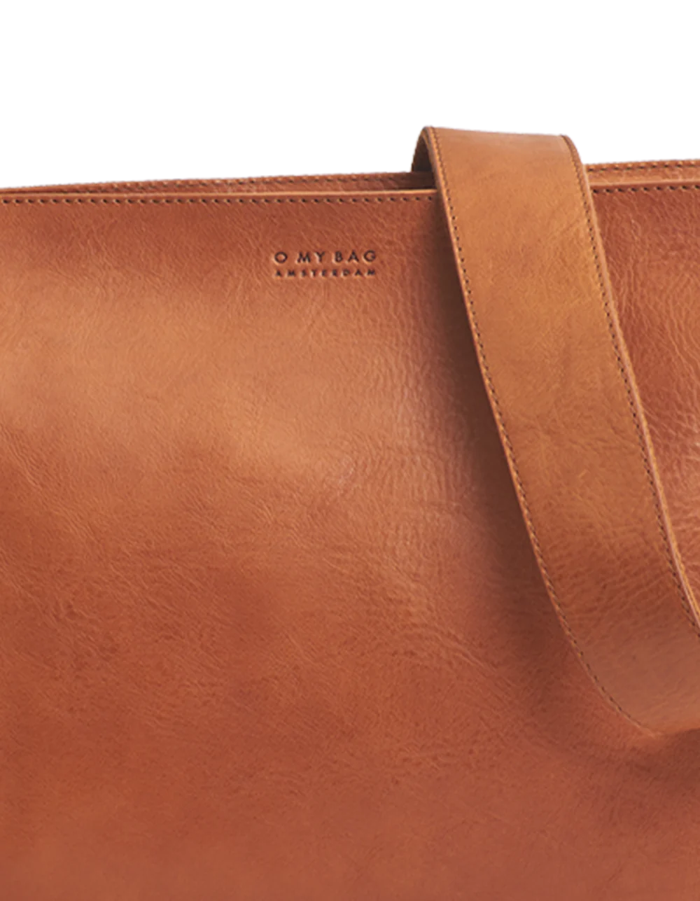 Olivia Cognac Stromboli Leather