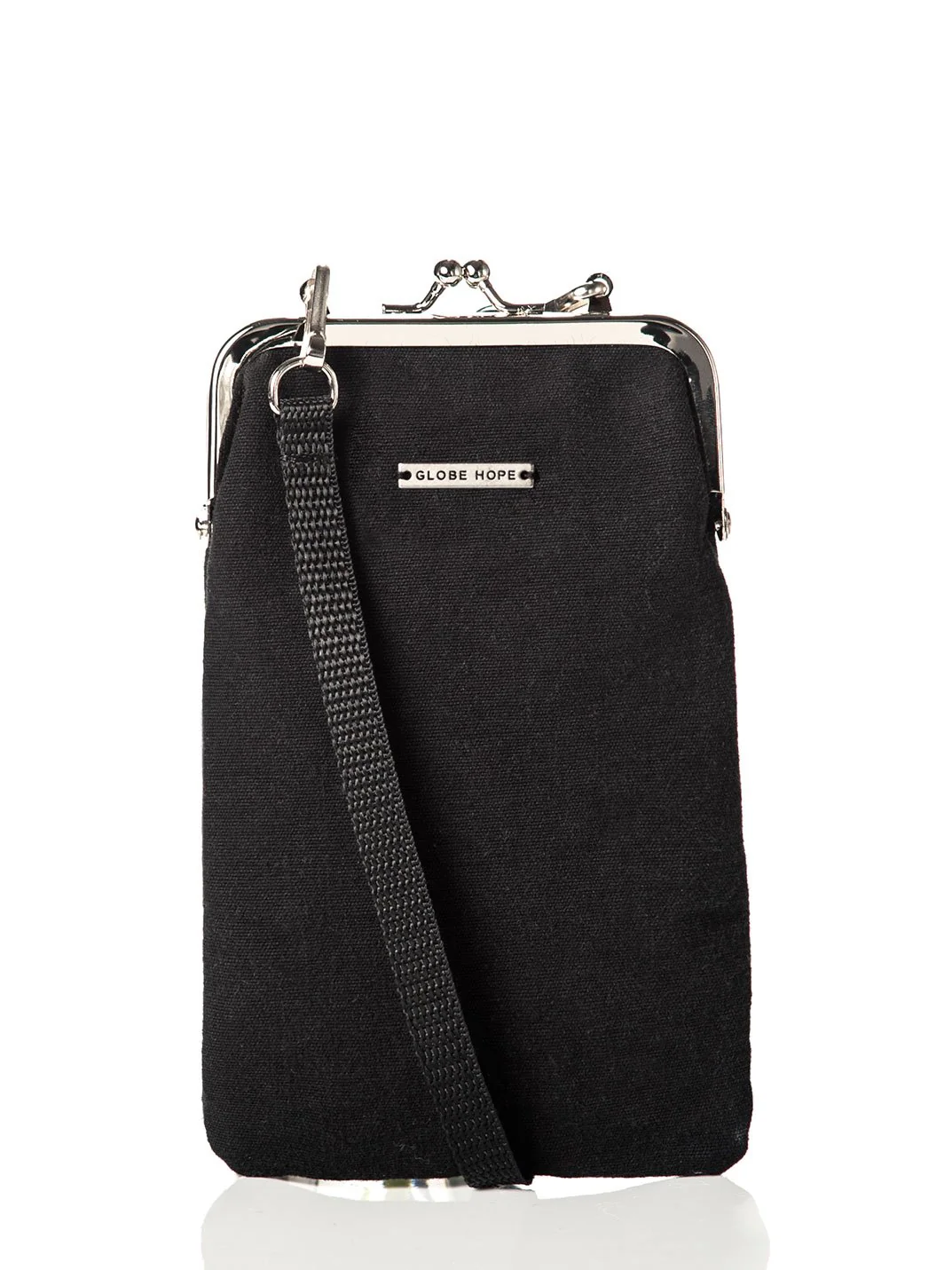 Vuotos Small Clip Purse Black