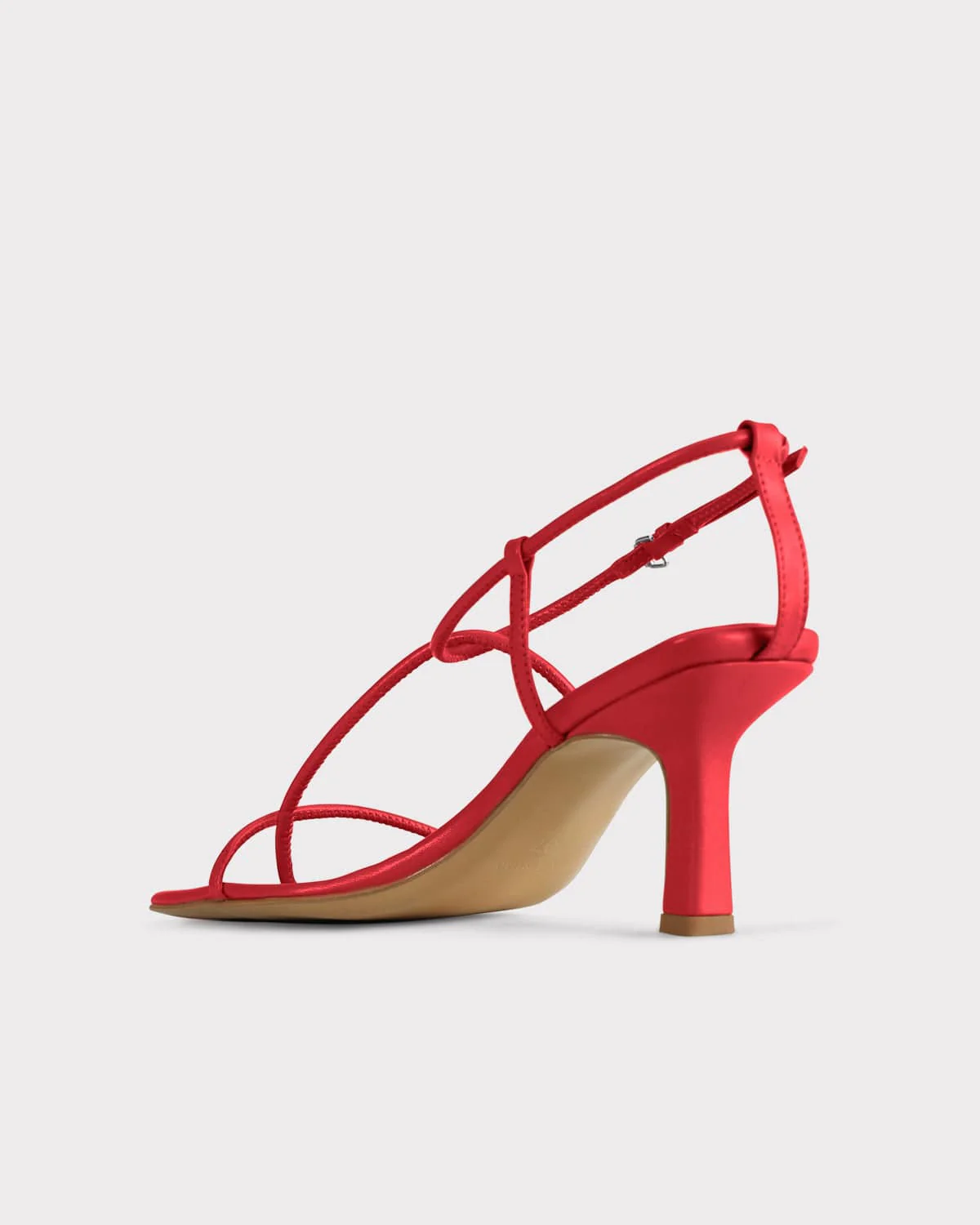 The Strappy Sandal Red