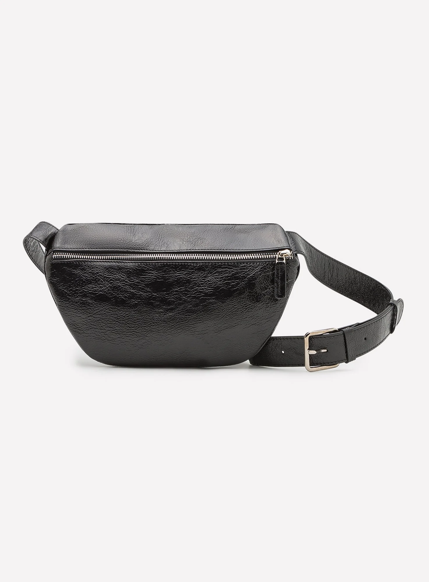 Hip Bag XL Django Black Patent Leather